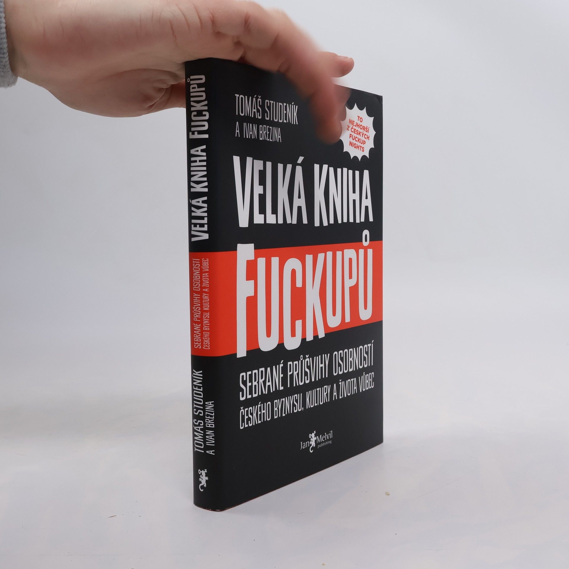 Tomáš Studeník Velká kniha fuckupů