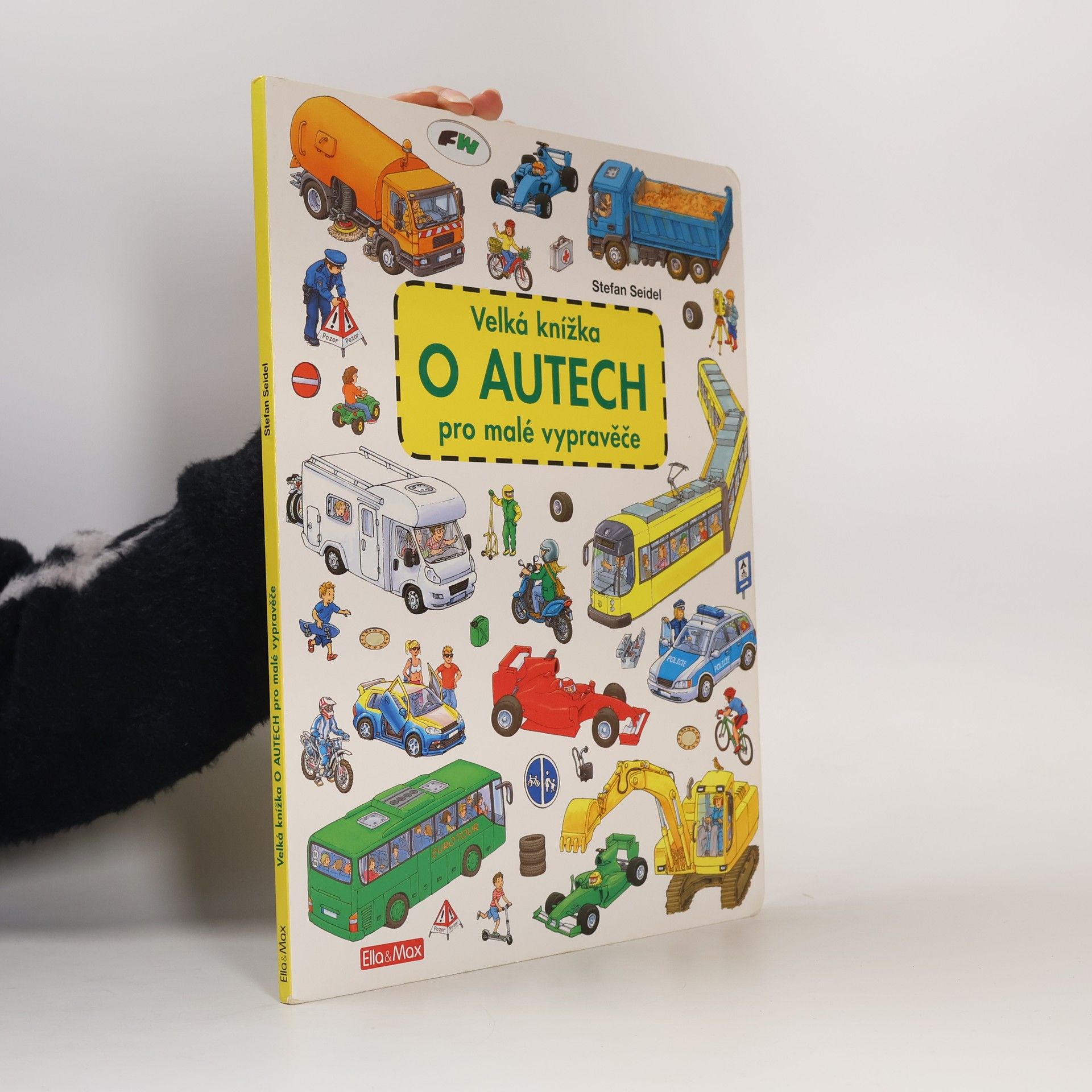 Stefan Seidel Velká knížka o autech pro malé vypravěče