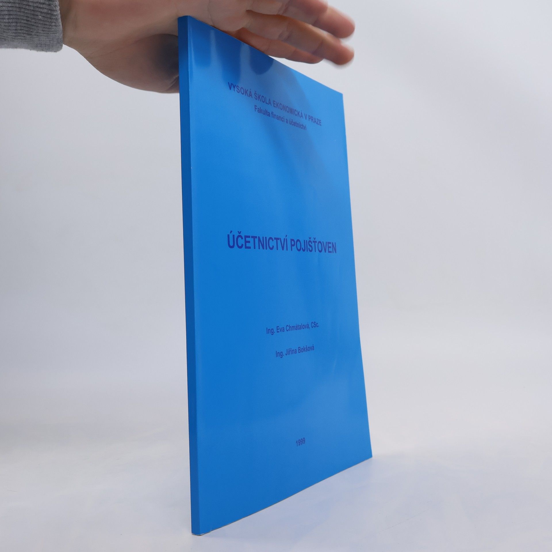 Eva Chmátalová Účetnictví pojišťoven