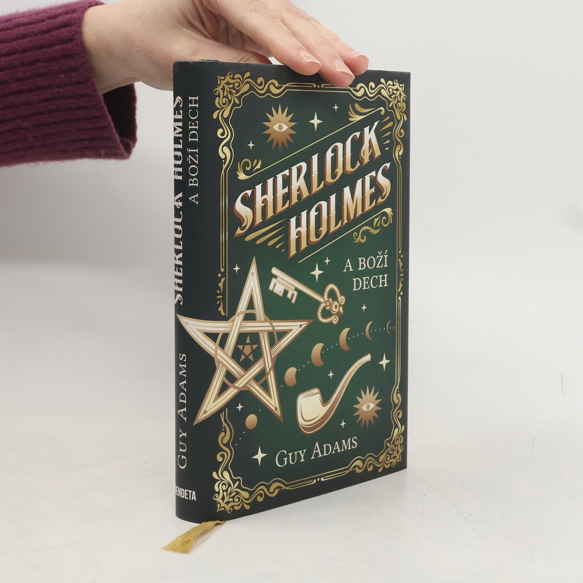 Guy Adams Sherlock Holmes a Boží dech