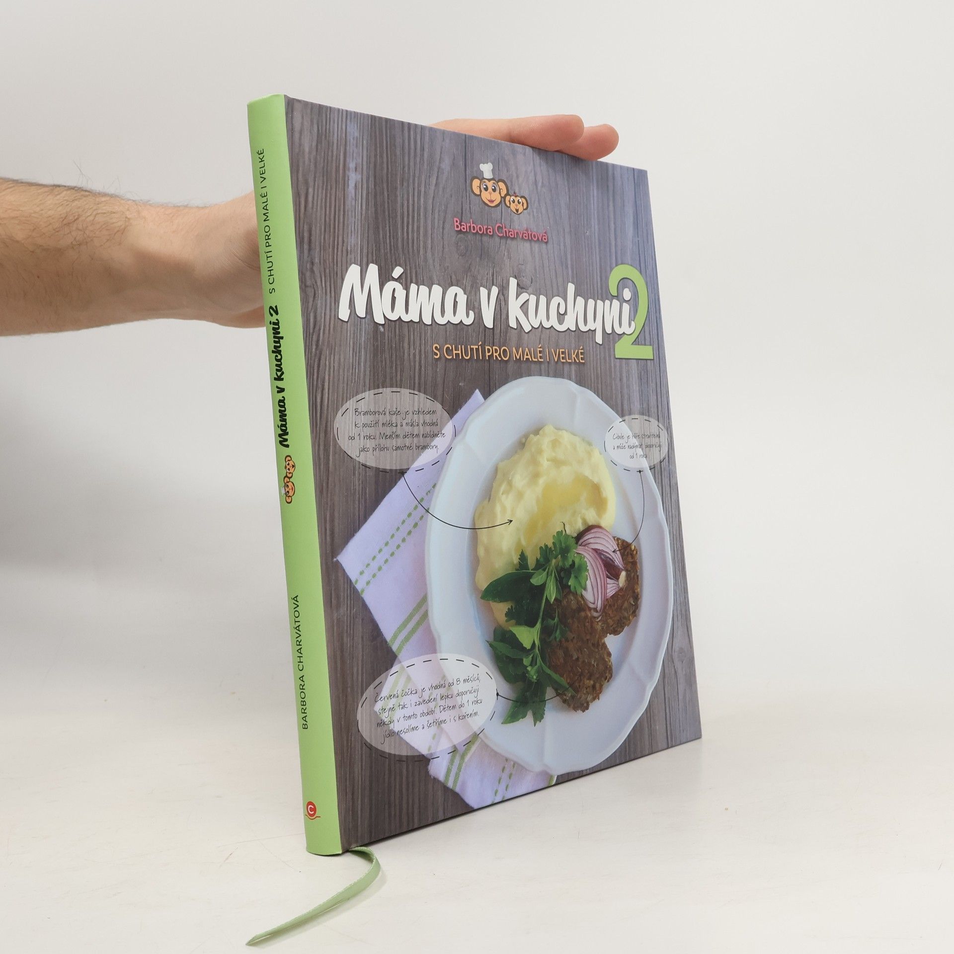 Barbora Charvátová Máma v kuchyni : s chutí pro malé i velké. 2