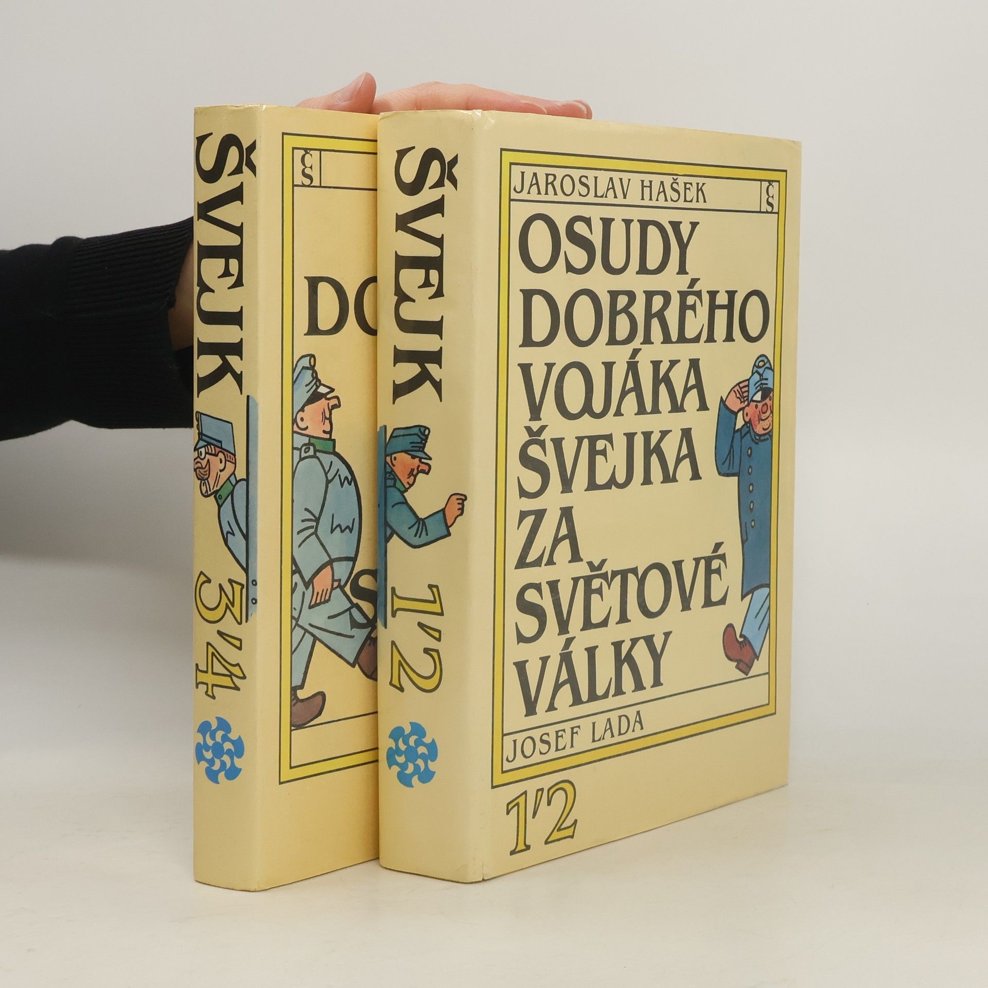 Jaroslav Hašek Osudy dobrého vojáka Švejka za světové války. Díl 1-4