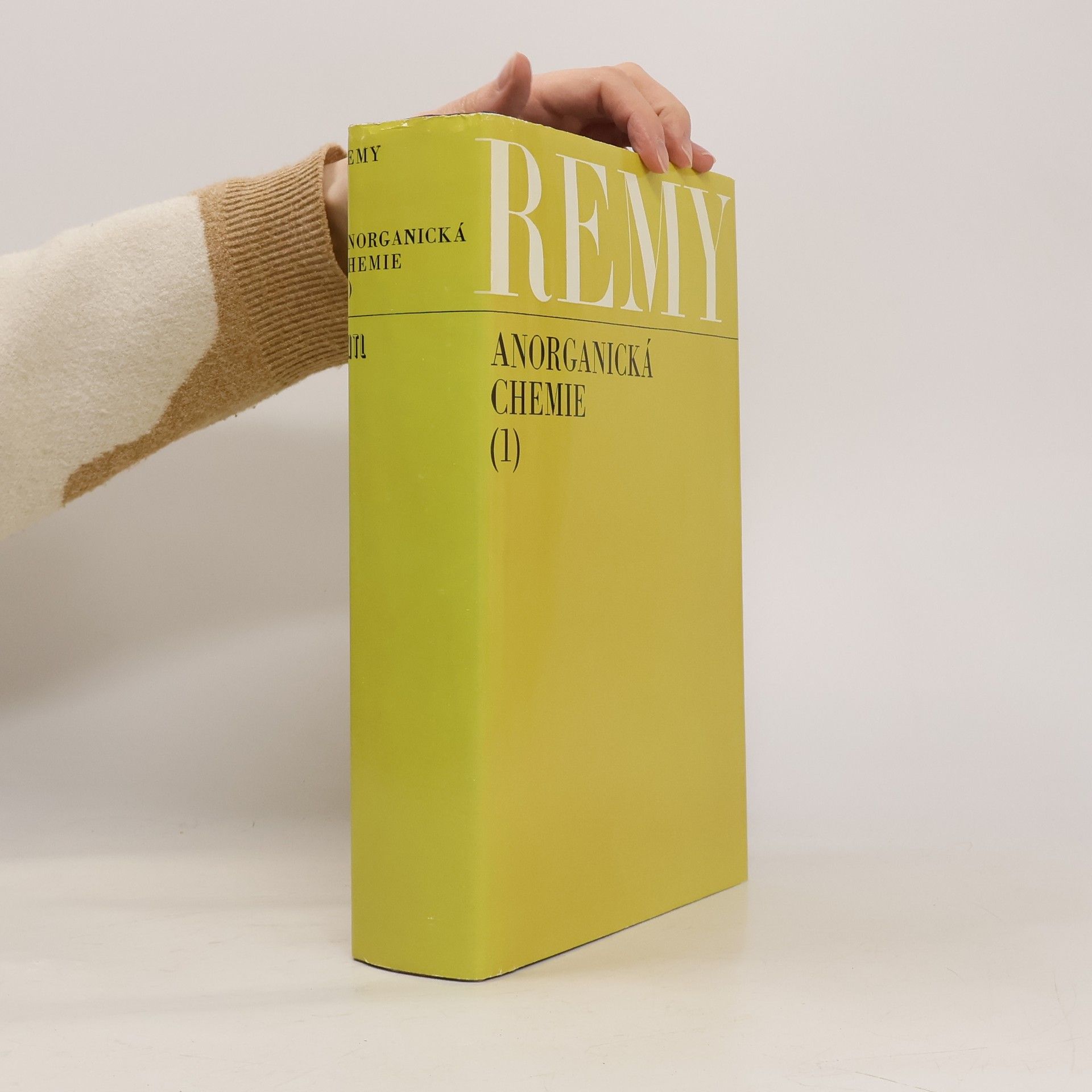 Heinrich Remy Anorganická chemie 1. díl