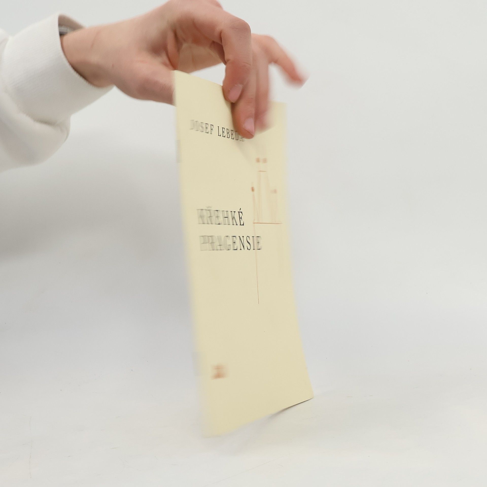 Josef Lebeda Křehké pragensie