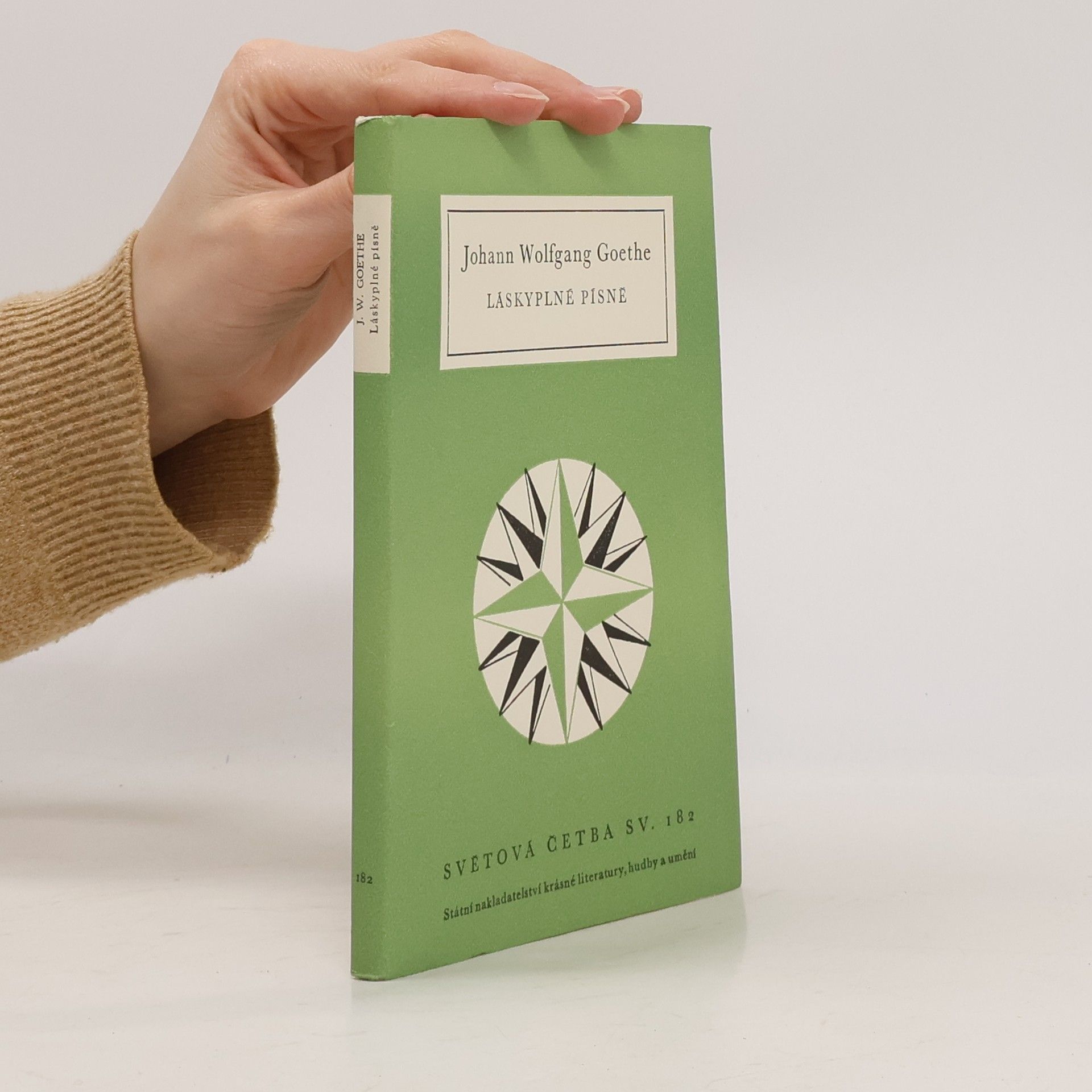 Johann Wolfgang von Goethe Láskyplné písně