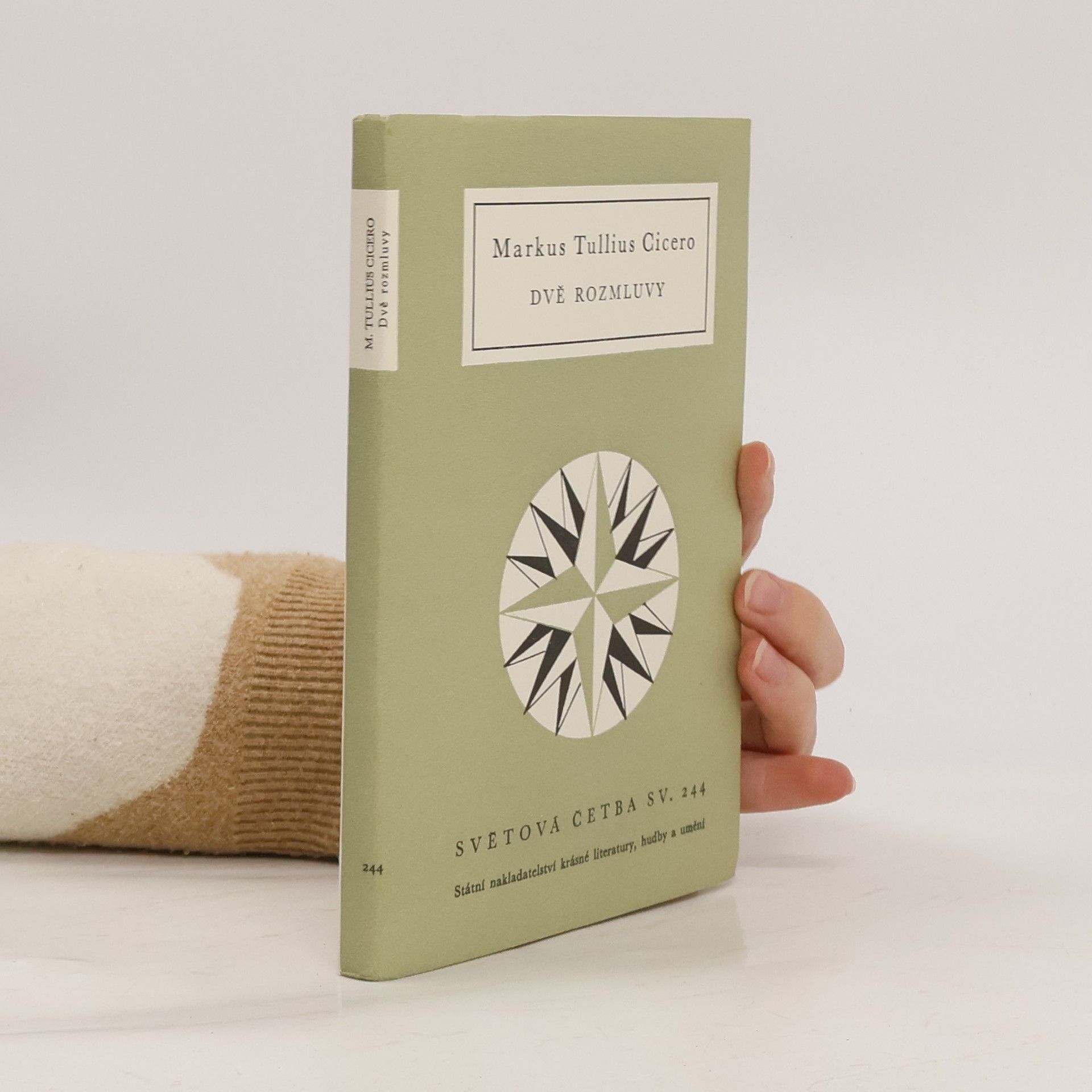 Markus Tullius Cicero Dvě rozmluvy