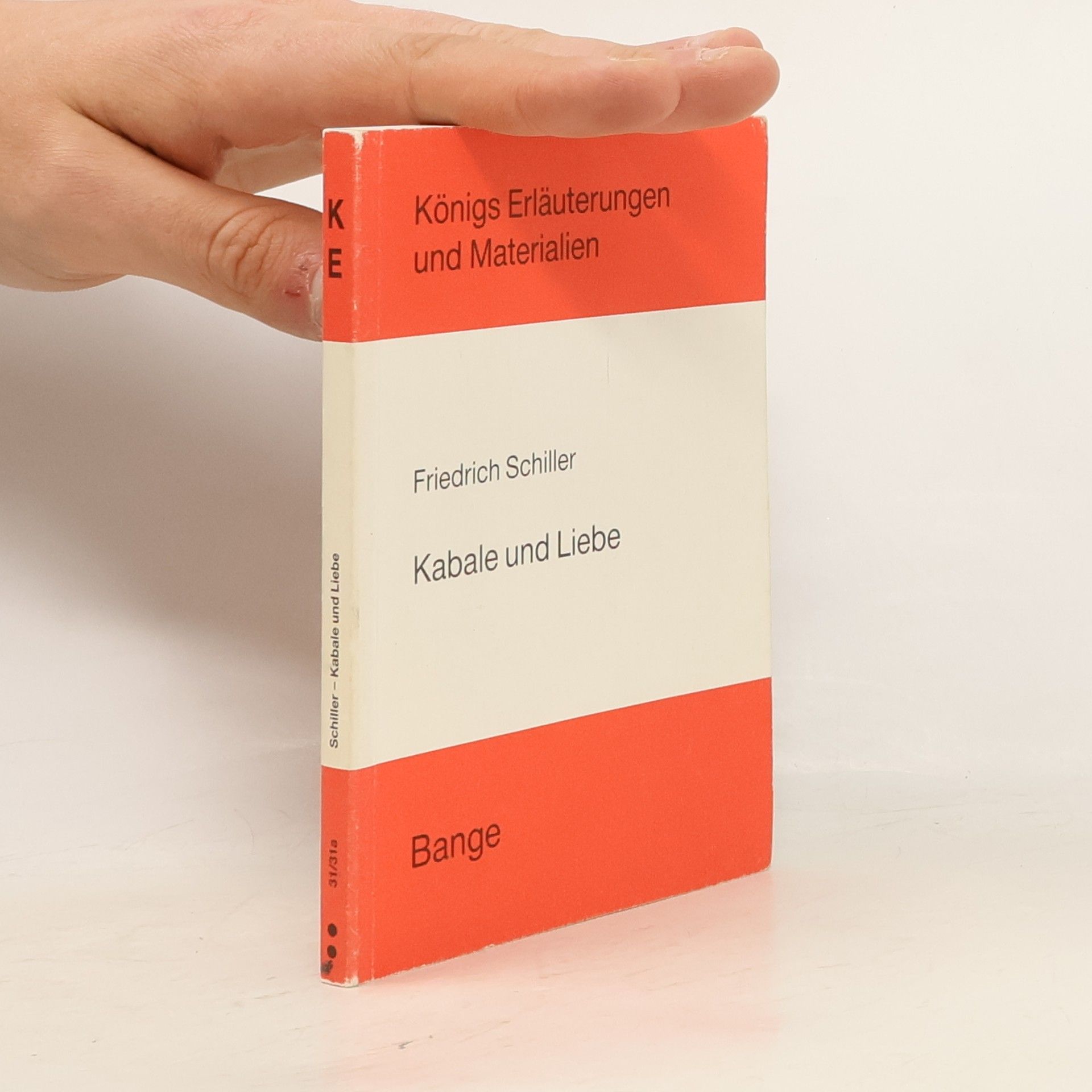 Martin H. Ludwig Erläuterungen zu Friedrich Schiller, Kabale und Liebe