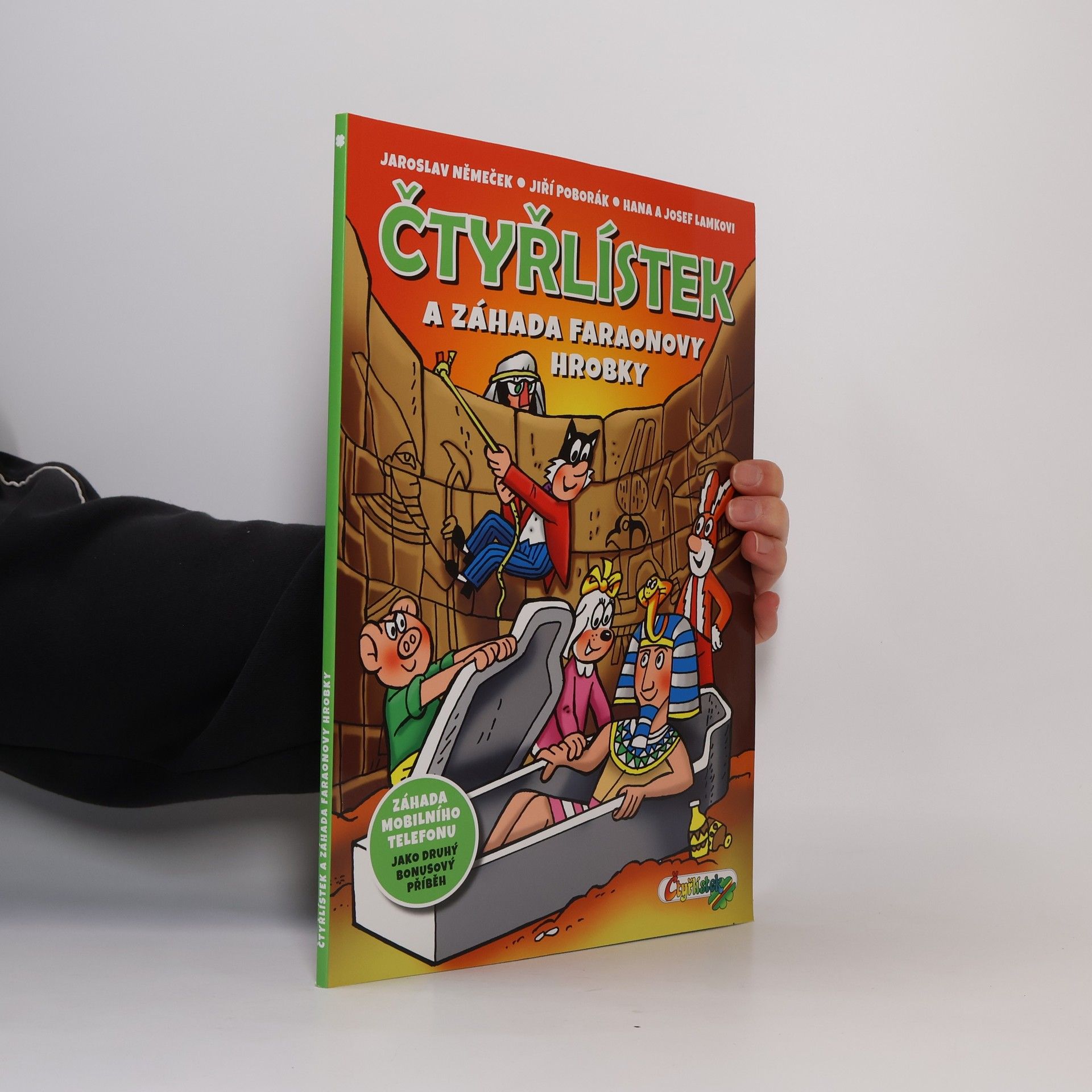 Jaroslav Němeček Čtyřlístek a záhada faraonovy hrobky