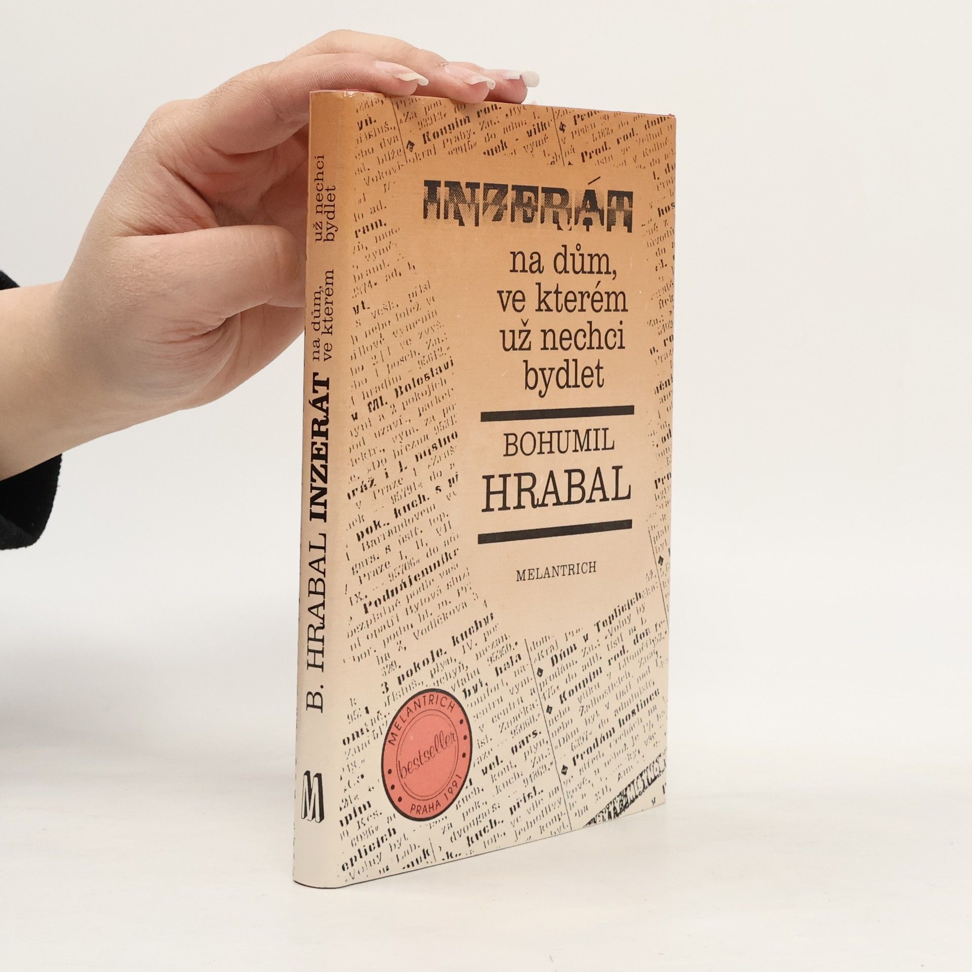 Bohumil Hrabal Inzerát na dům, ve kterém už nechci bydlet