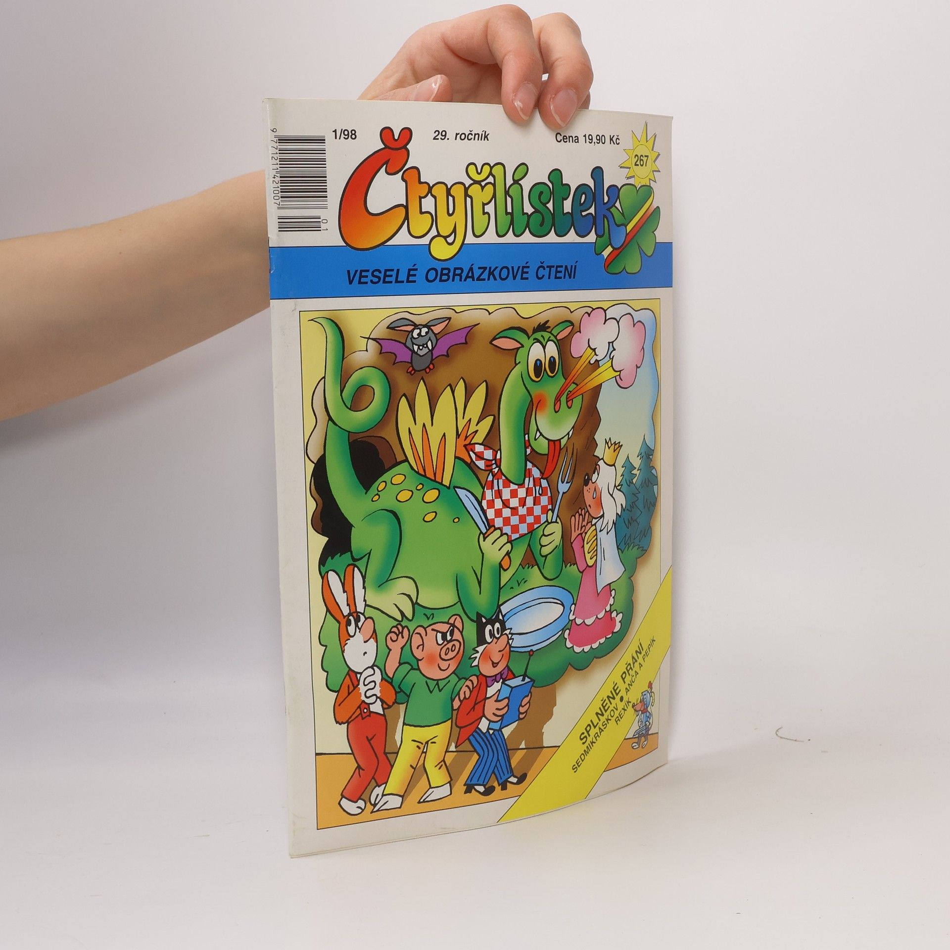 Kolektív autorov Čtyřlístek 267. 1/1998. Splněné přání