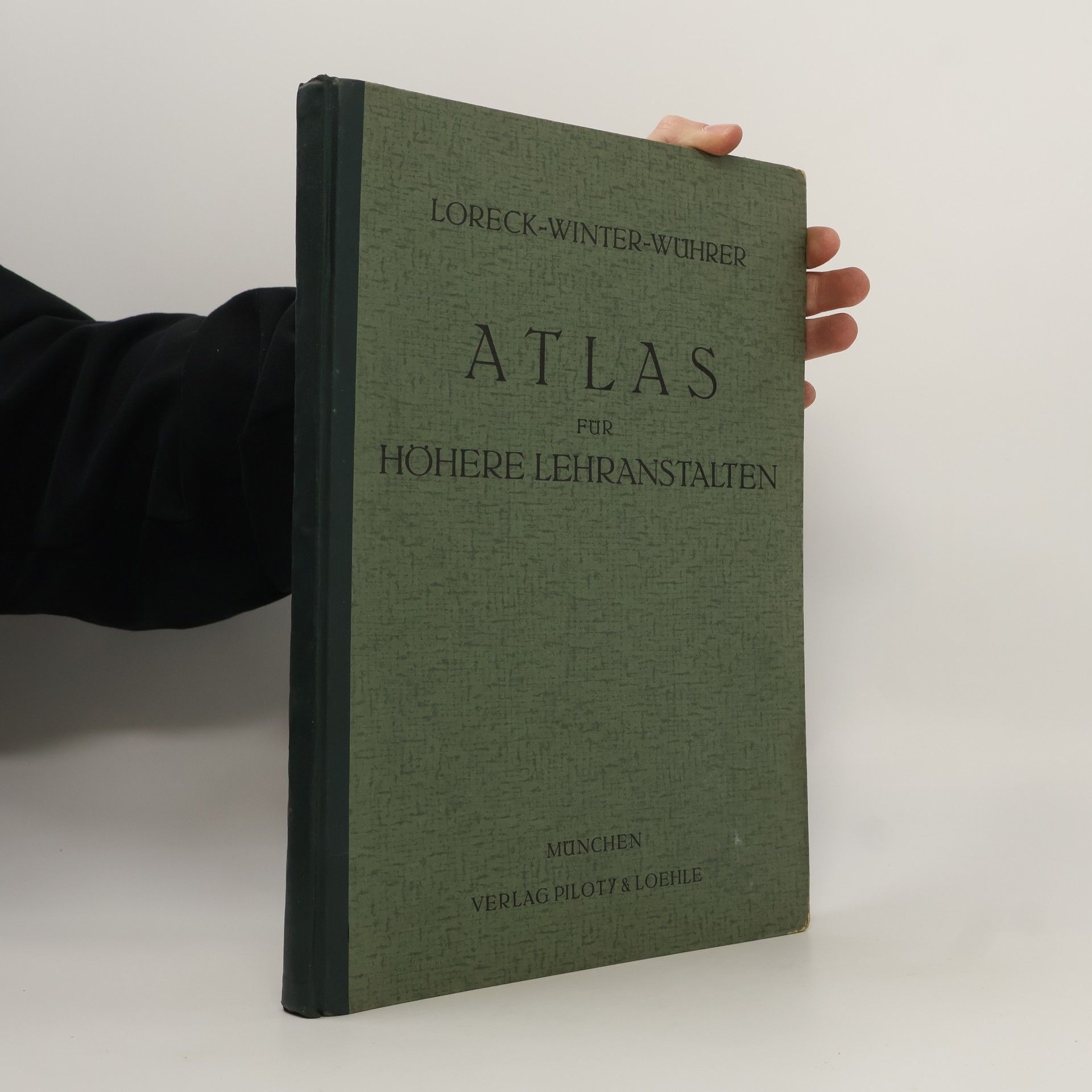 Nikolaus Wührer Atlas für höhere Lehranstalten