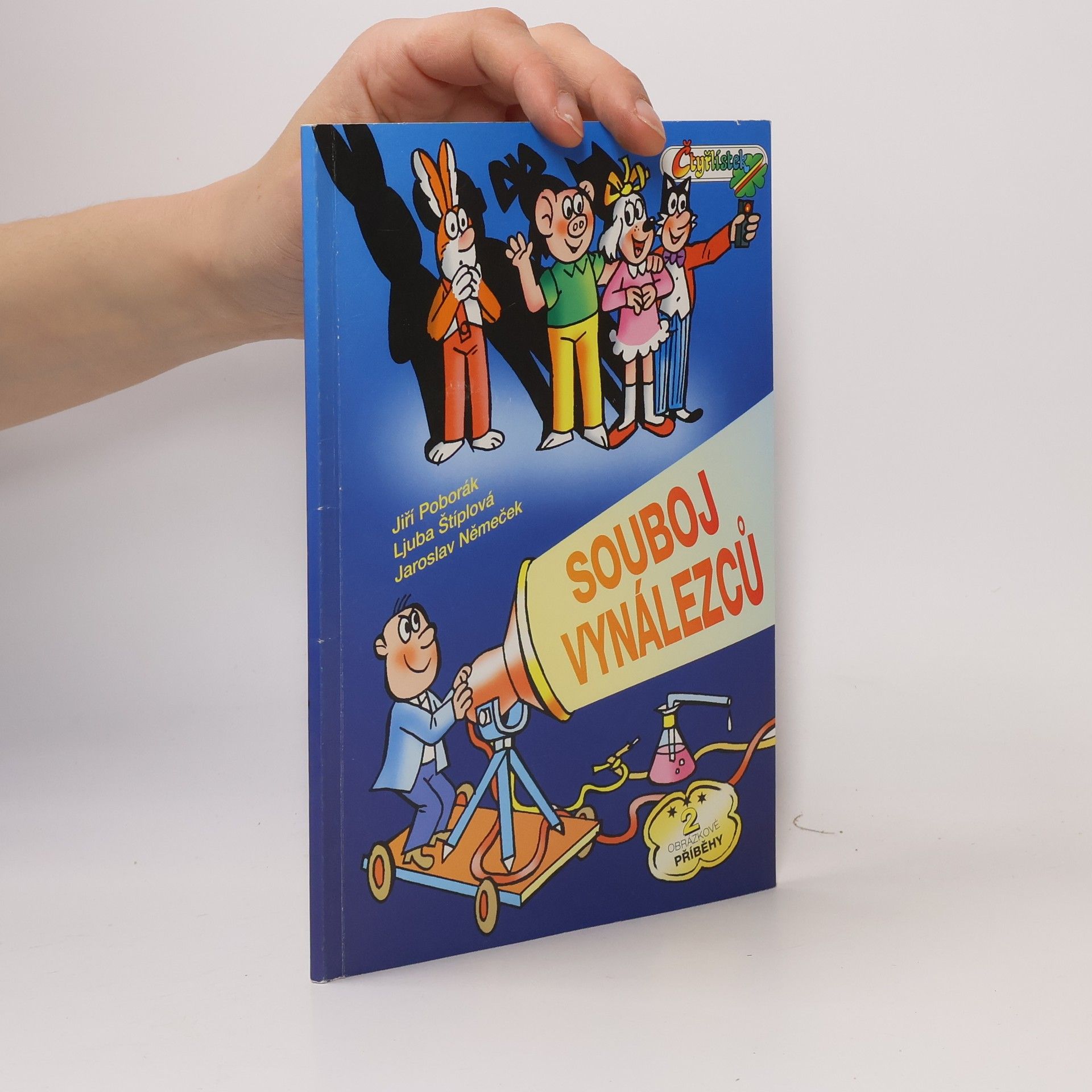 Jiří Poborák Čtyřlístek. Souboj vynálezců.