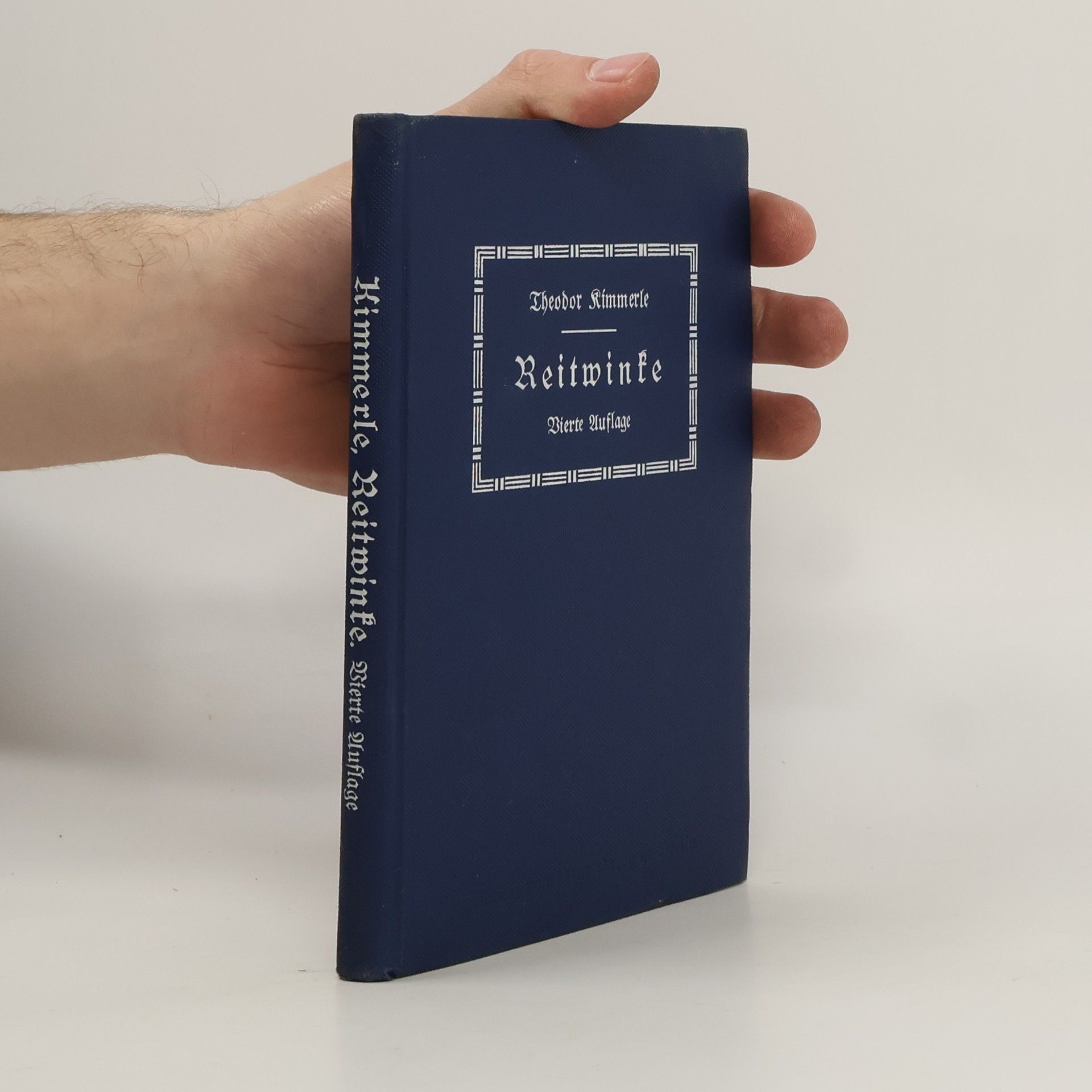 Theodor Kimmerle Reitwinke