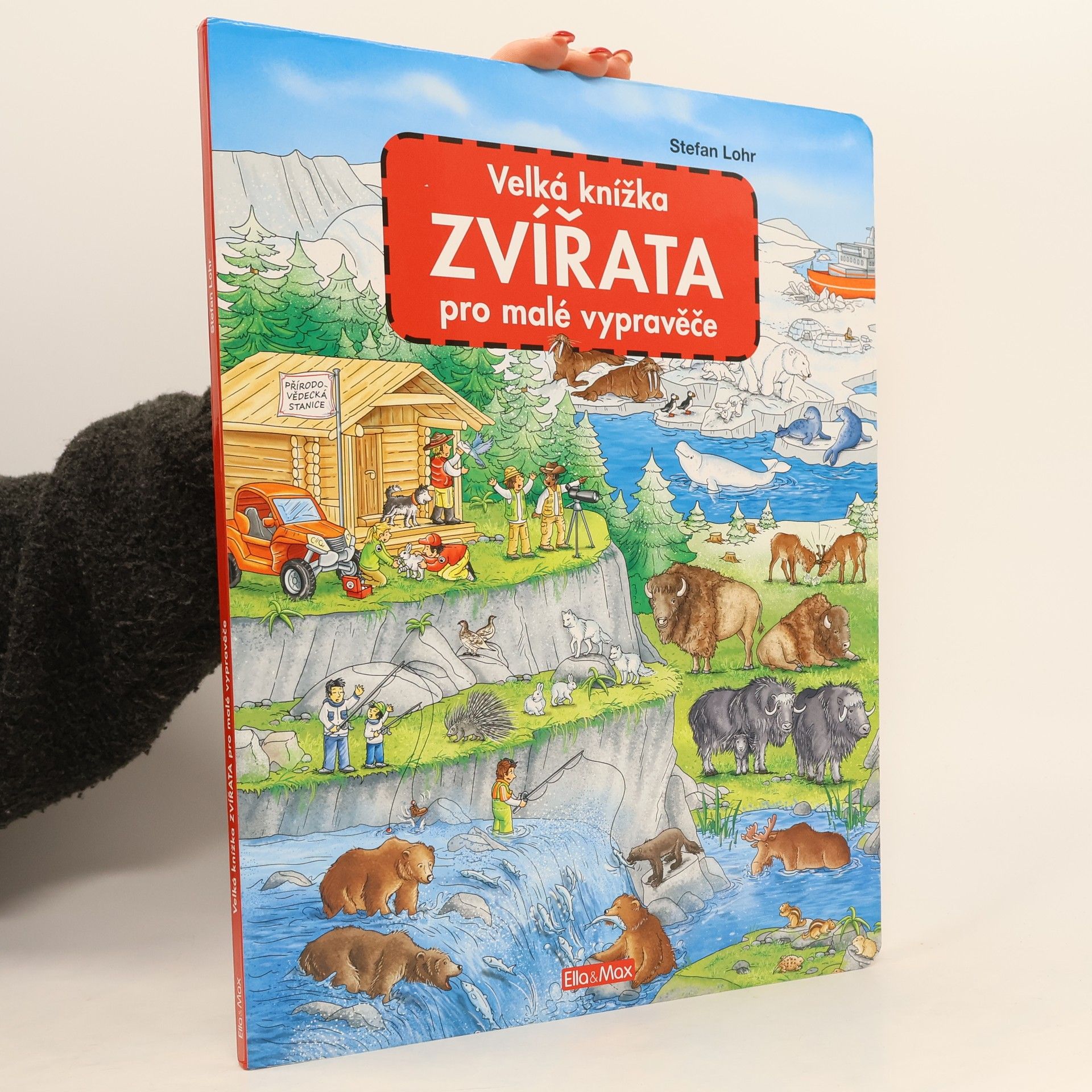 Stefan Lohr Zvířata - Velká knížka pro malé vypravěče