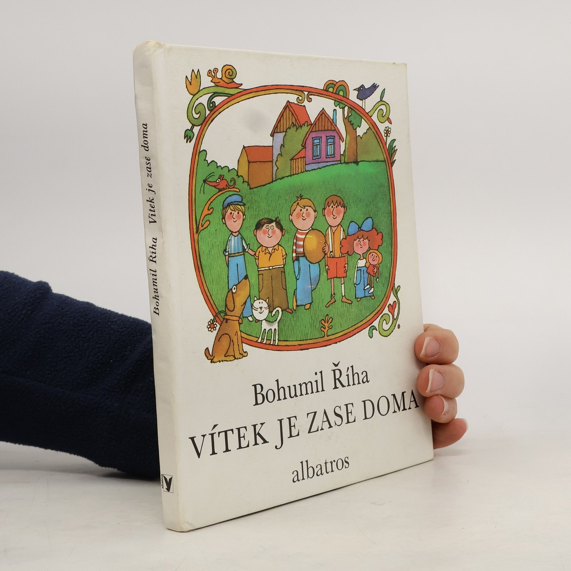 Bohumil Říha Vítek je zase doma