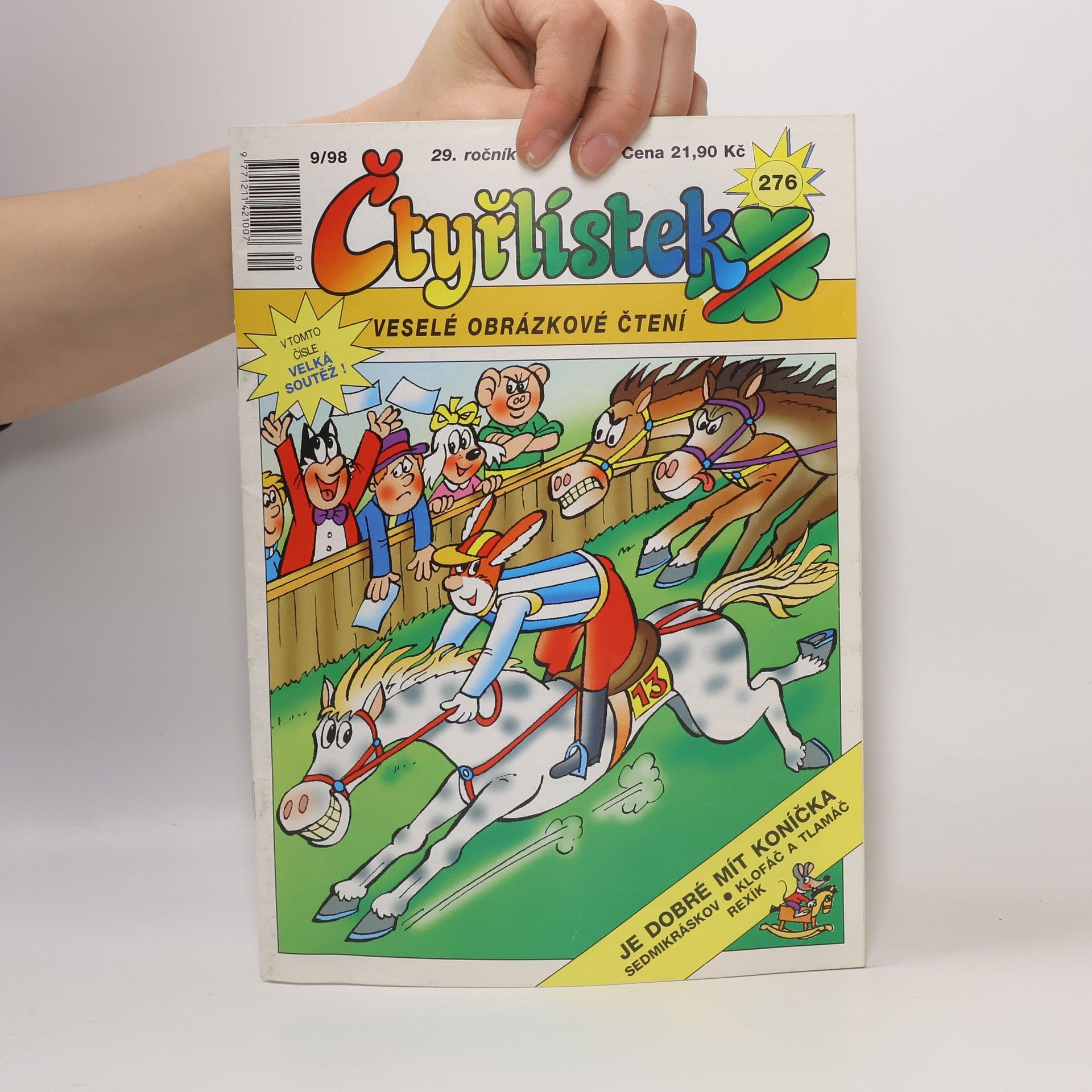 Autorenkollektiv Čtyřlístek č. 276: JE dobré mít koníčka