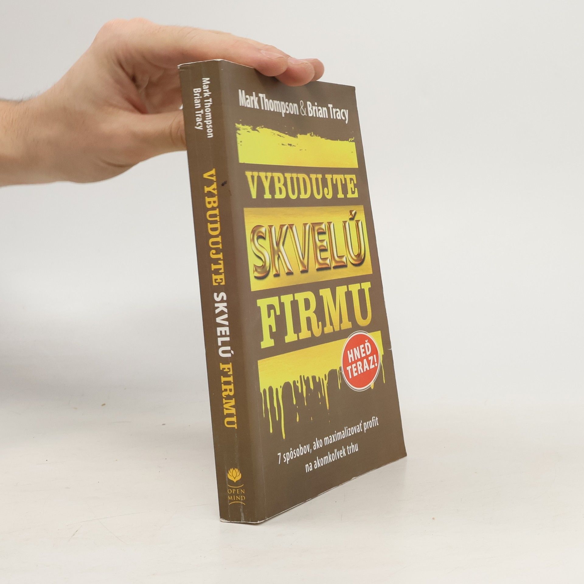 Mark R. Thompson Vybudujte skvelú firmu