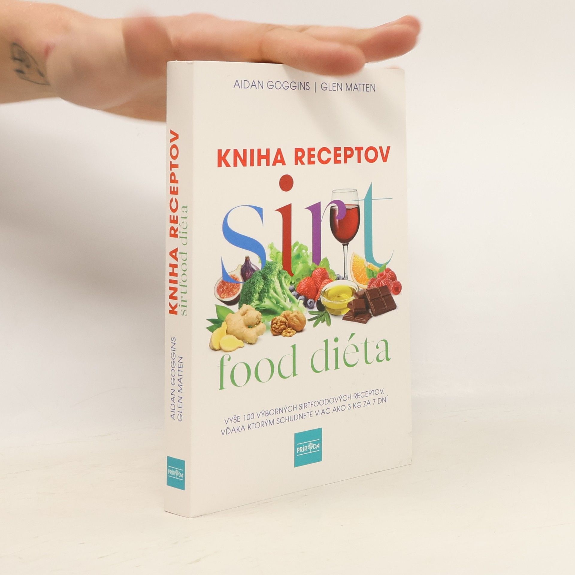 Aidan Goggins Kniha receptov. Sirtfood diéta.