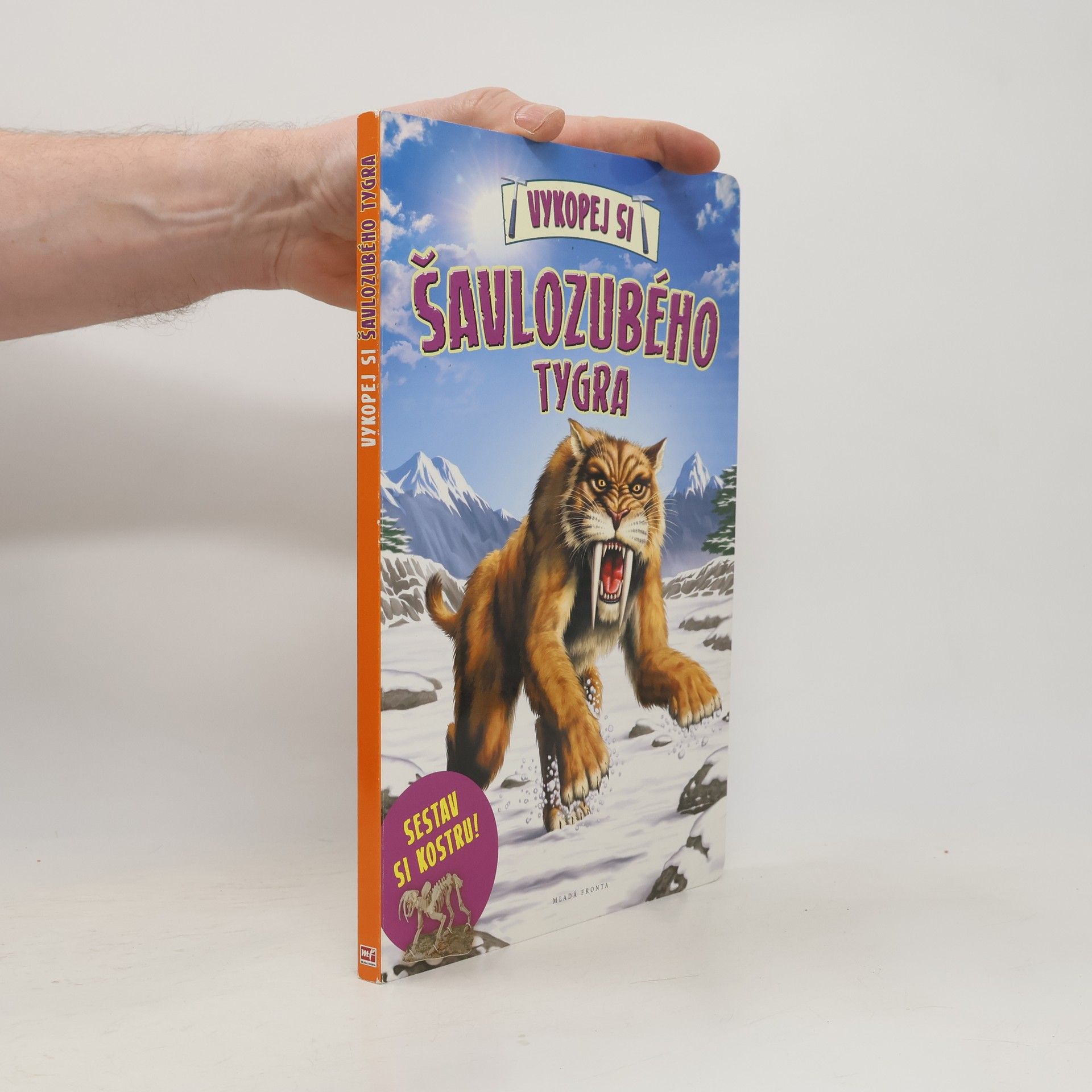 Clare Hibbert Vykopej si šavlozubého tygra : sestav si kostru!