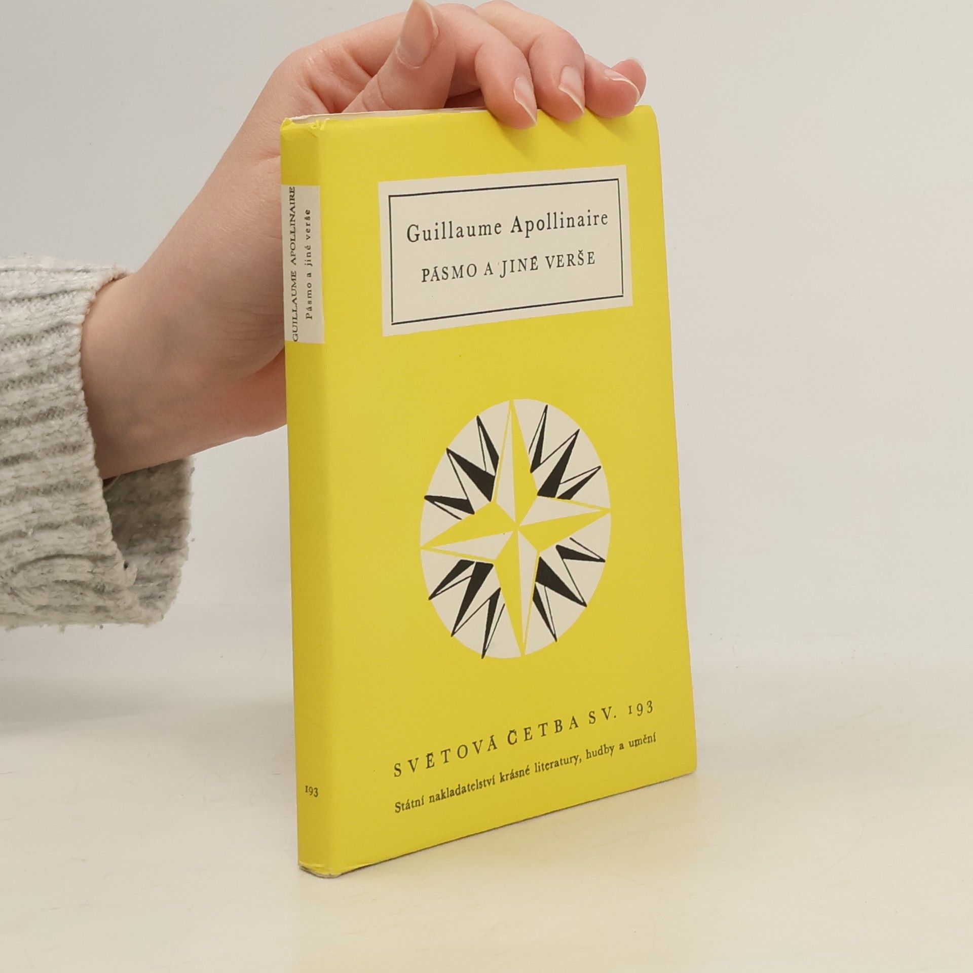 Guillaume Apollinaire Pásmo a jiné verše