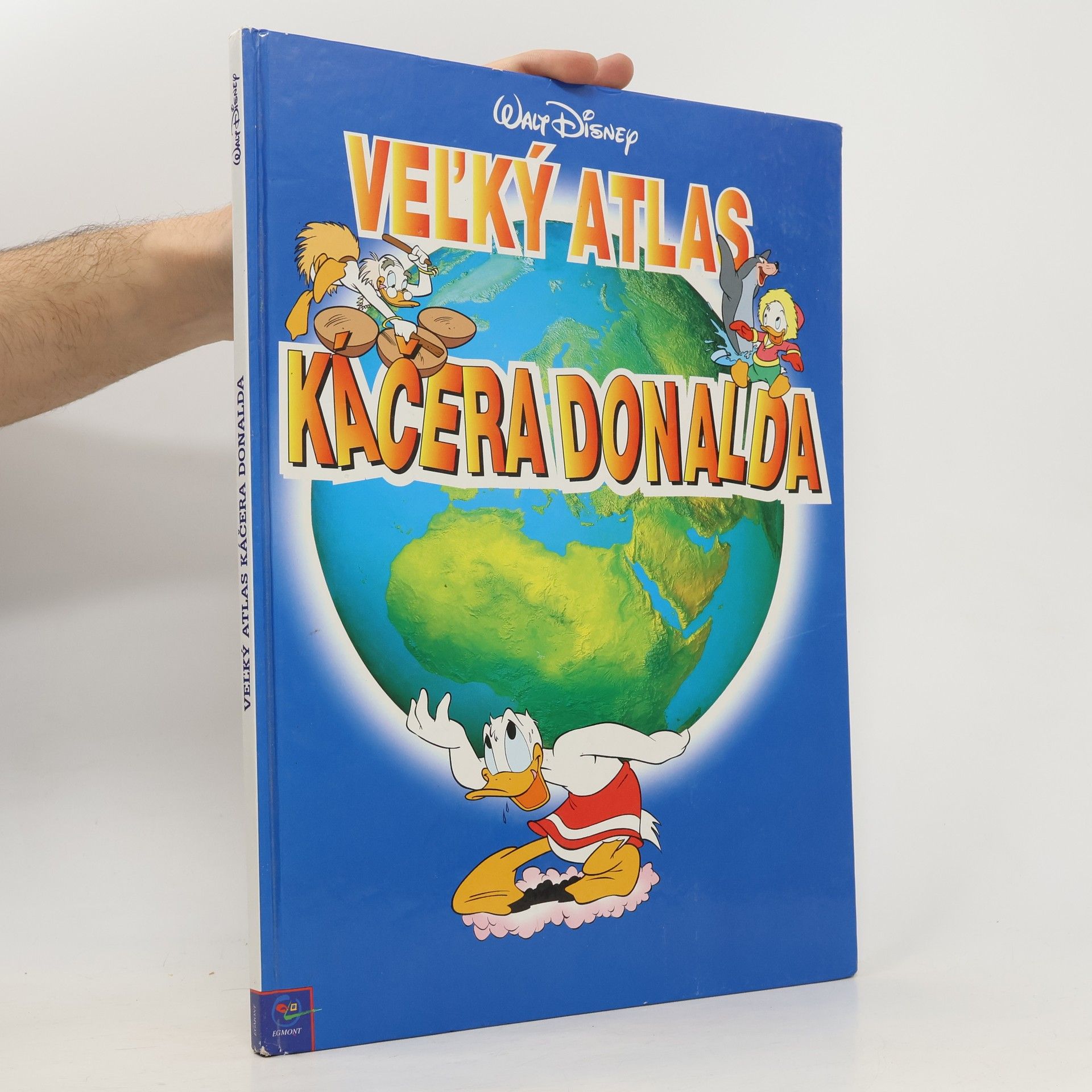 Walt Disney Velký atlas kačera Donalda