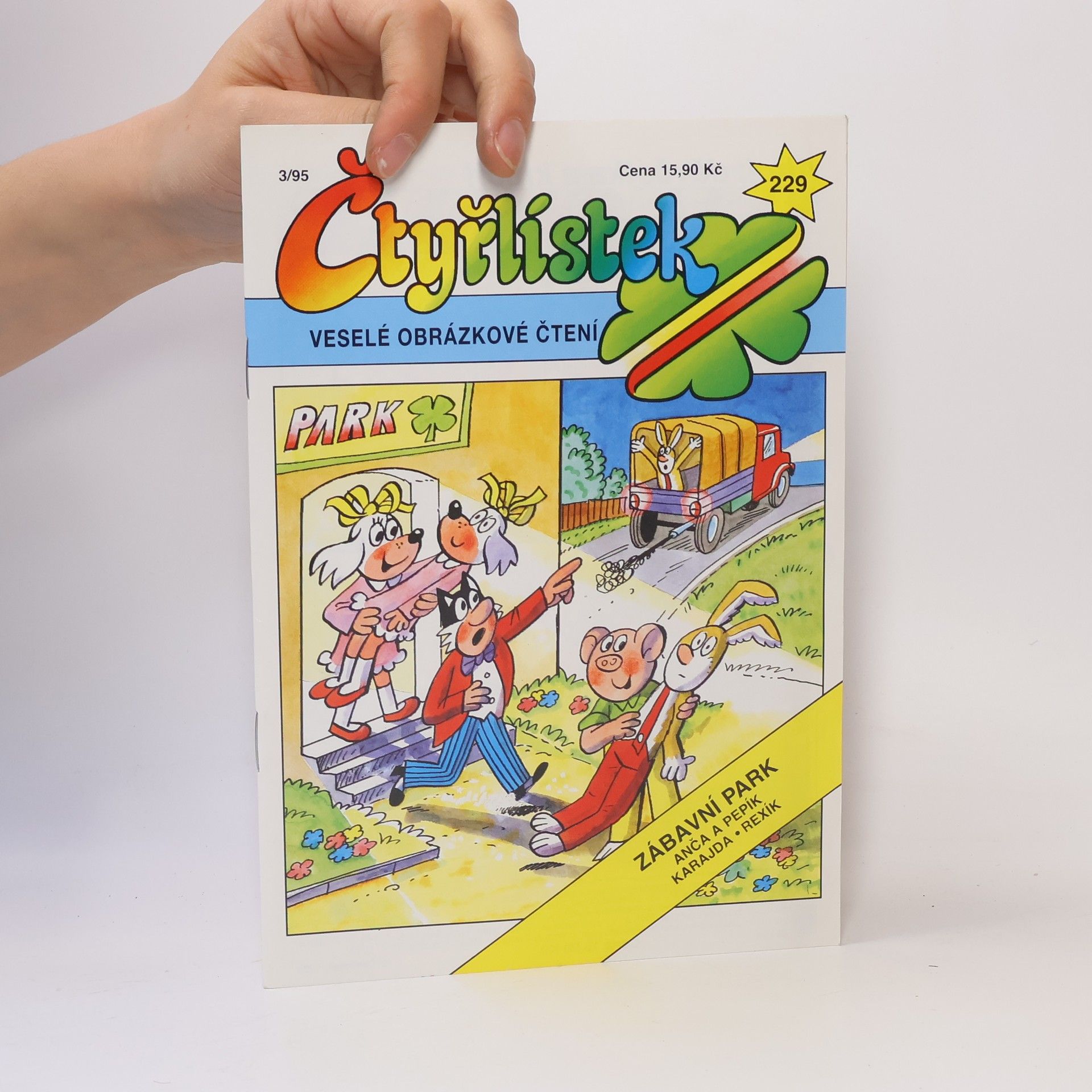 Kolektív autorov Čtyřlístek 229. 3/1995