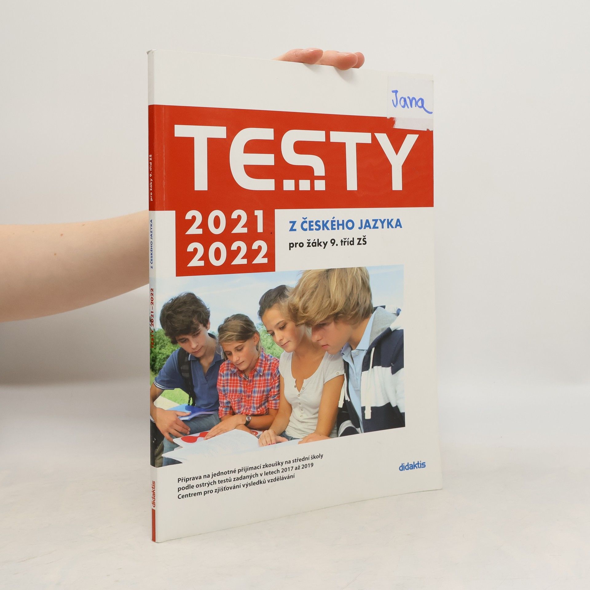 Kolektív autorov Testy z českého jazyka pro žáky 9. tříd ZŠ 2021/2022