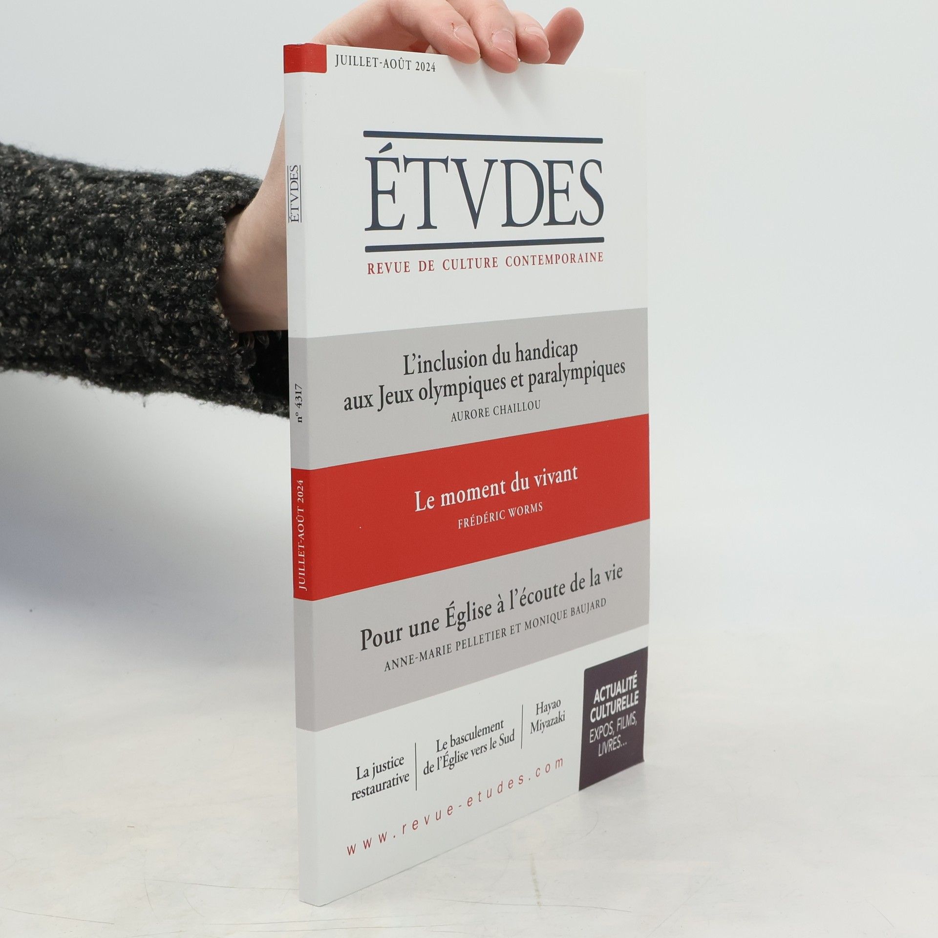 Études - n° 4317 (Juillet-Août 2024): Études