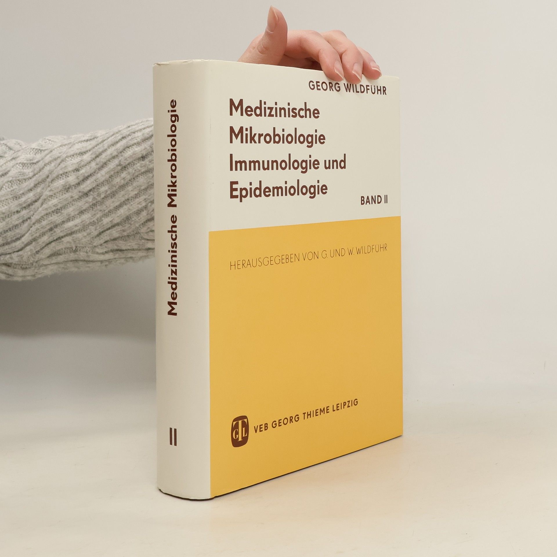 Georg Wildführ Medizinische Mikrobiologie Immunologie und Epidemiologie. Band II.