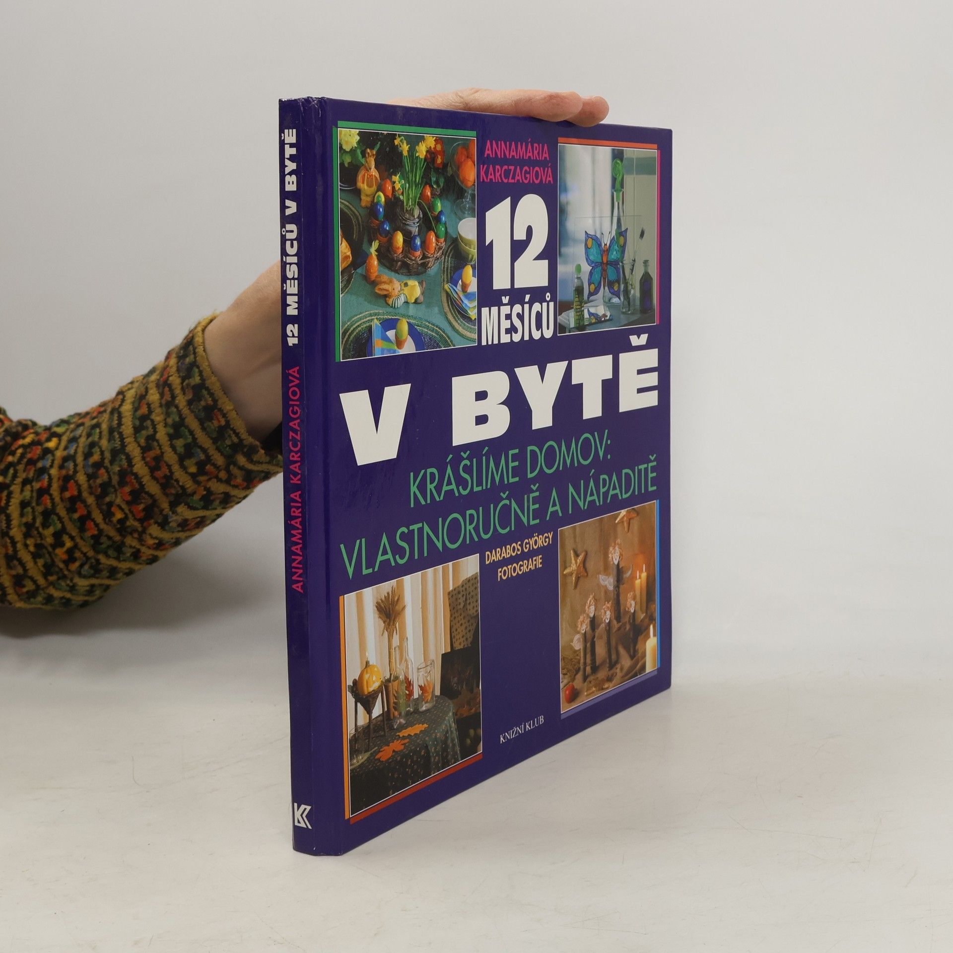 Annamária Karczagio 12 měsíců v bytě : krášlíme domov vlastnoručně a nápaditě