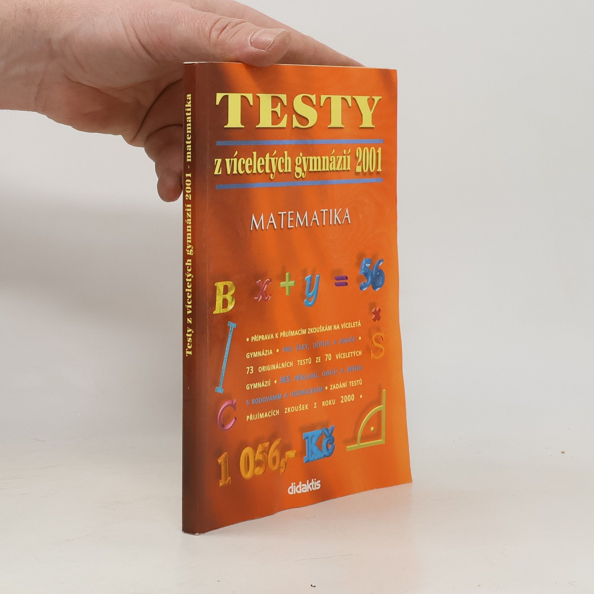 AA.VV. Testy z víceletých gymnázií 2001 - matematika