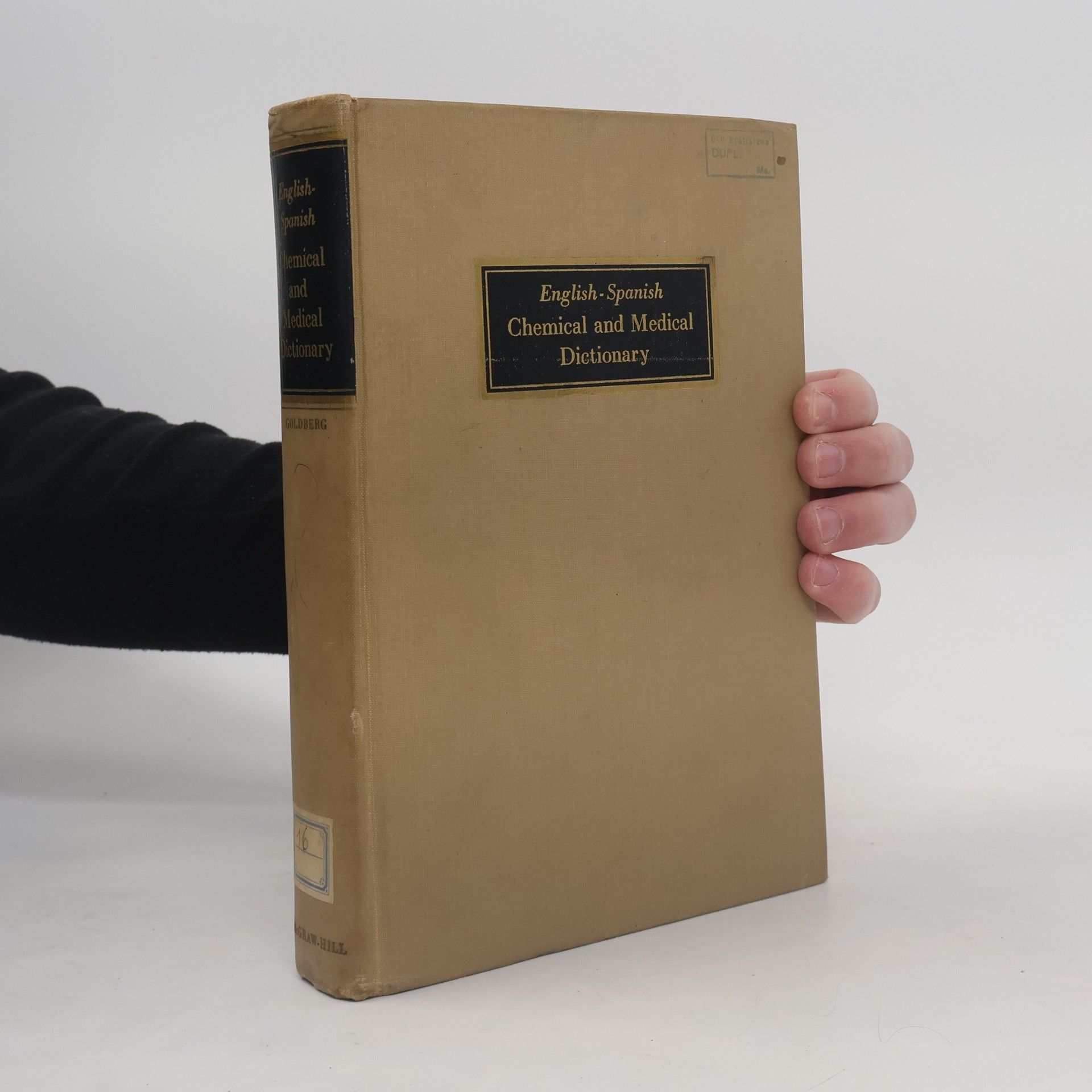 Morris Goldberg English-Spanish Chemical and Medical Dictionary