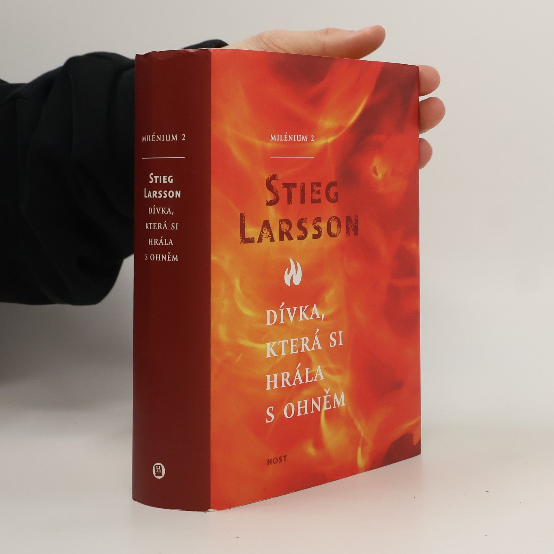 Stieg Larsson Dívka, která si hrála s ohněm