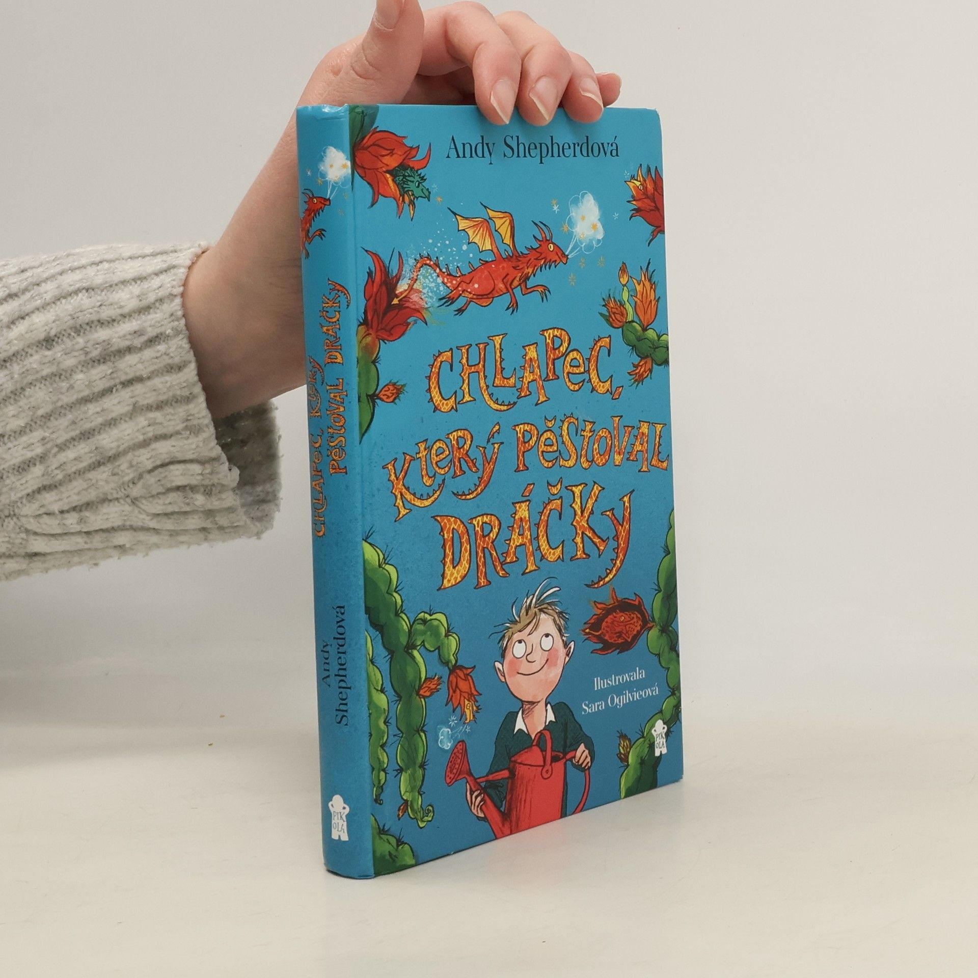 Andy Shepherd Chlapec, který pěstoval dráčky