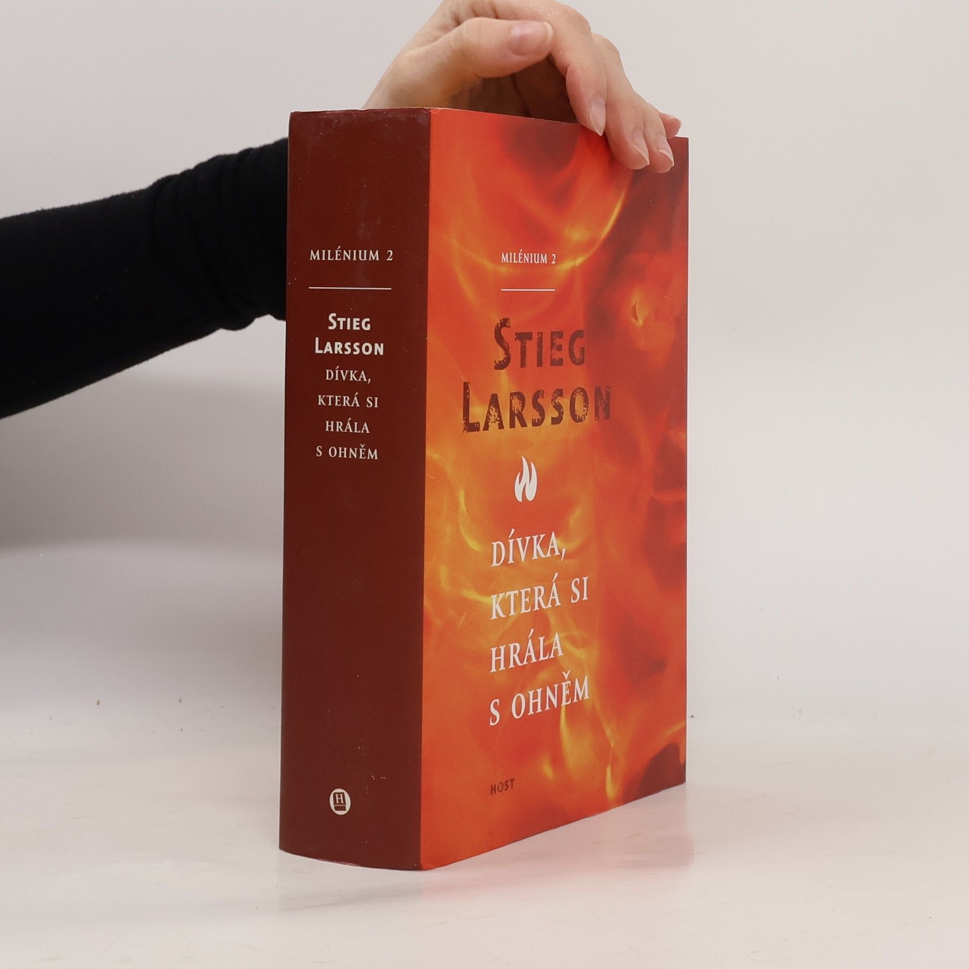 Stieg Larsson Dívka, která si hrála s ohněm