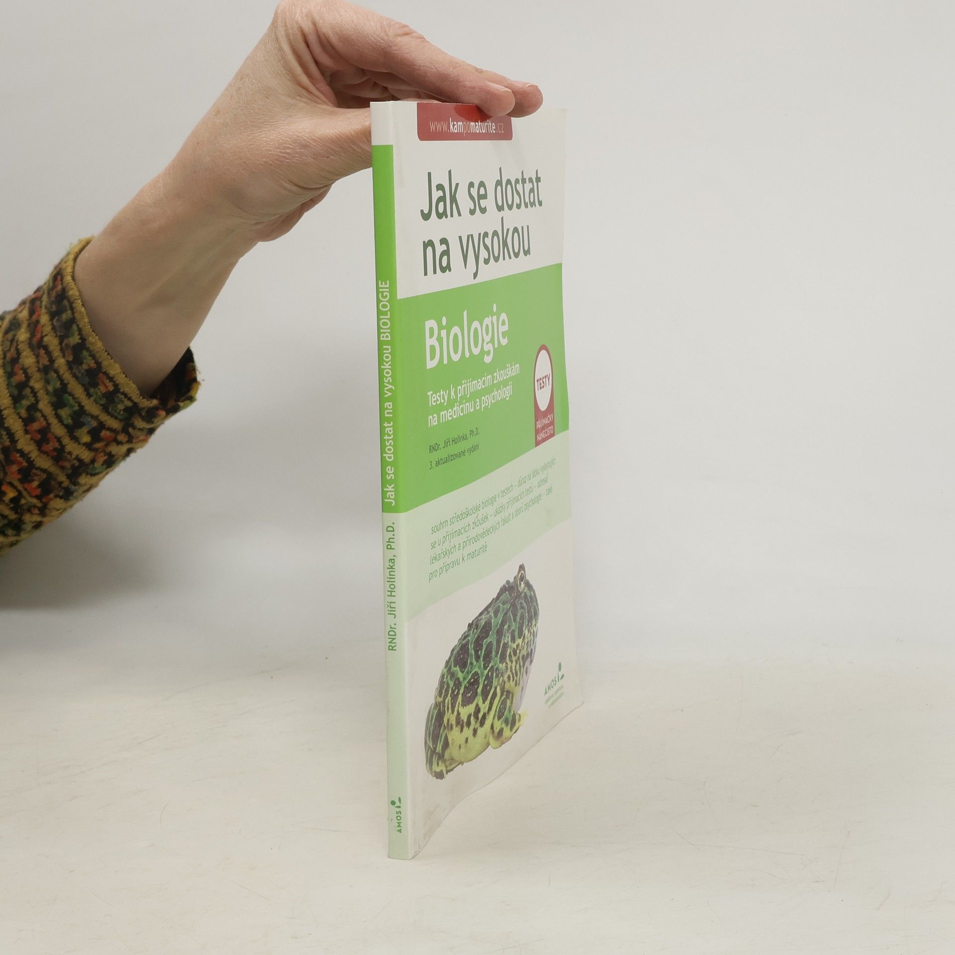 Jiří Holinka Biologie : testy k přijímacím zkouškám na VŠ