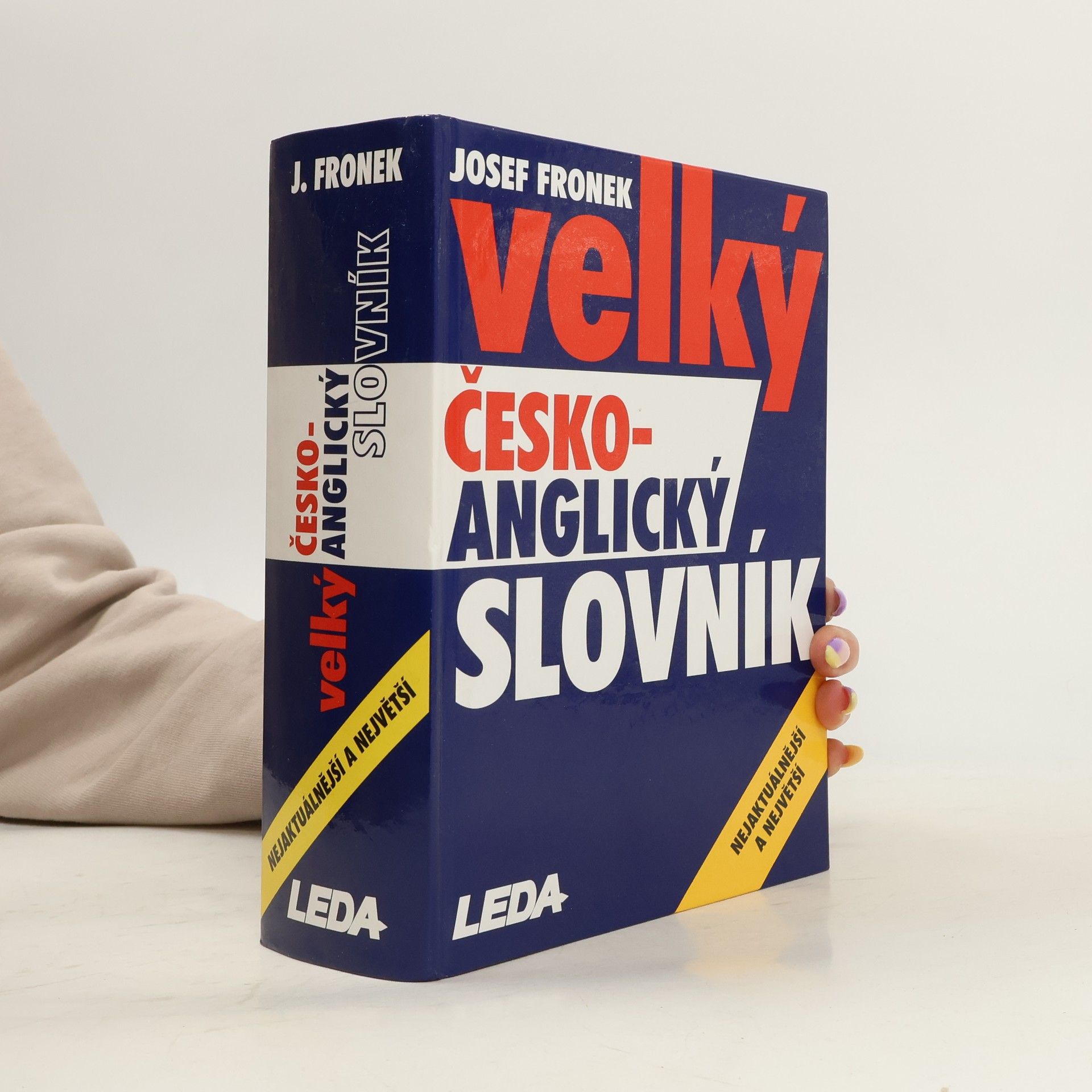Josef Fronek Velký česko-anglický slovník