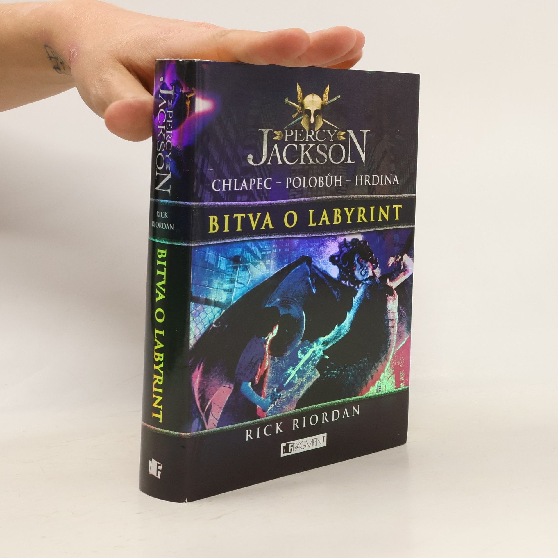 Rick Riordan Percy Jackson. Bitva o labyrint