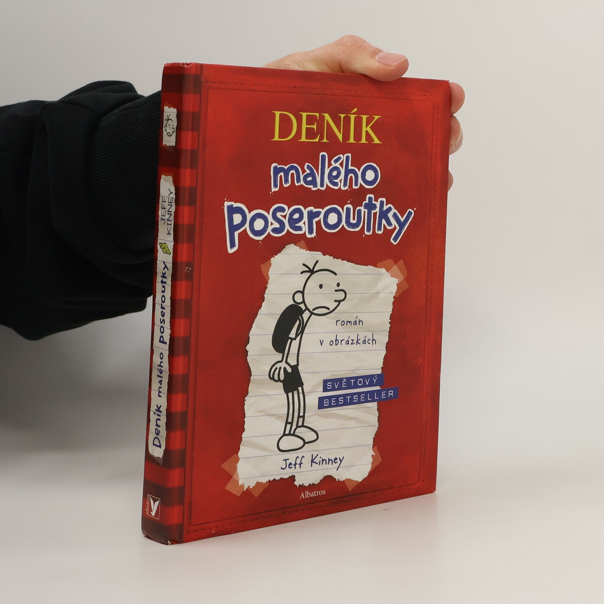 Jeff Kinney Deník malého poseroutky 1