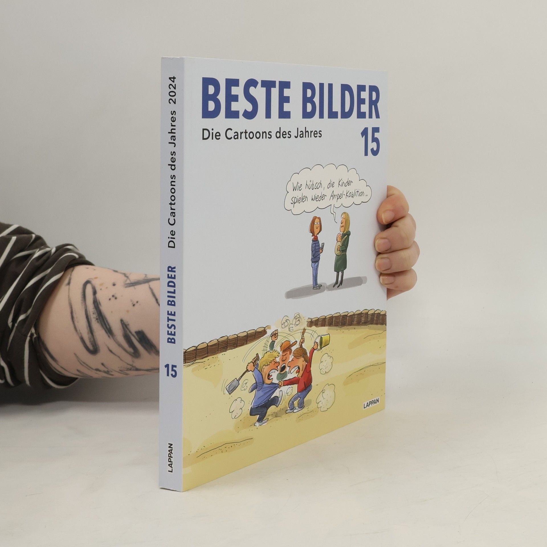 Kolektív autorov Beste Bilder 15 - Die Cartoons des Jahres 2024