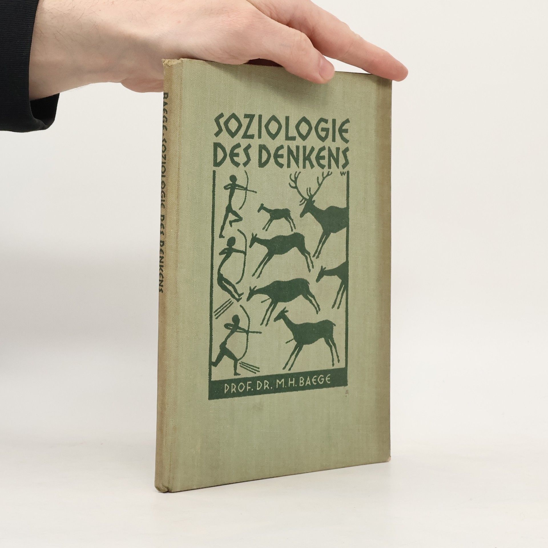 M.H. Baege Soziologie des Denkens