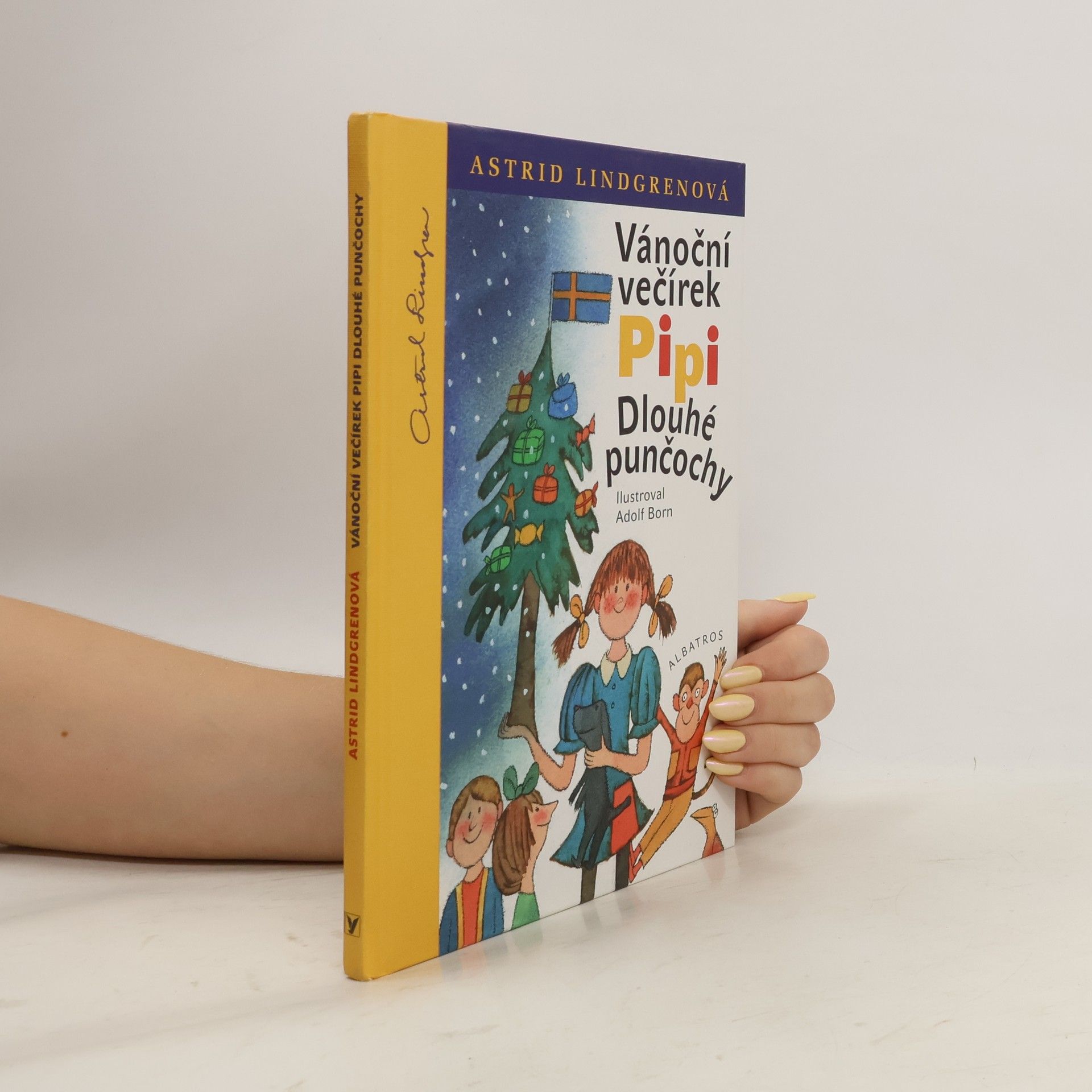 Astrid Lindgren Vánoční večírek Pipi Dlouhé punčochy
