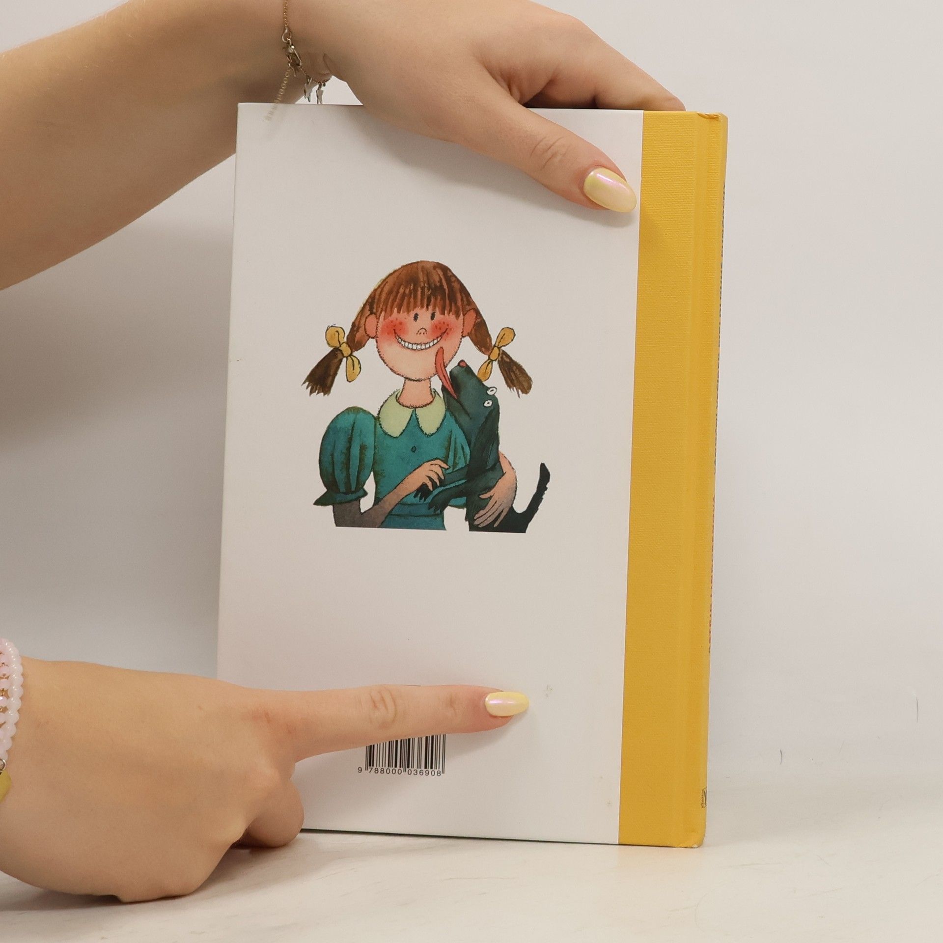 Astrid Lindgren Vánoční večírek Pipi Dlouhé punčochy