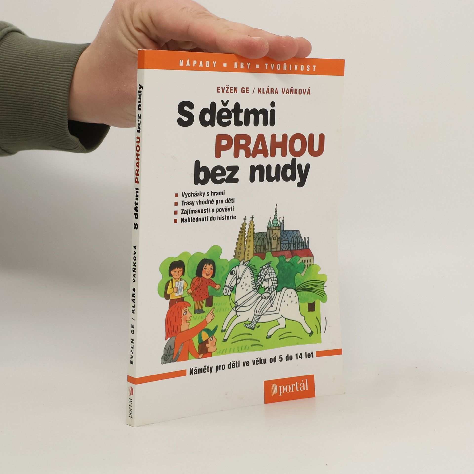 Evžen Ge S dětmi Prahou bez nudy