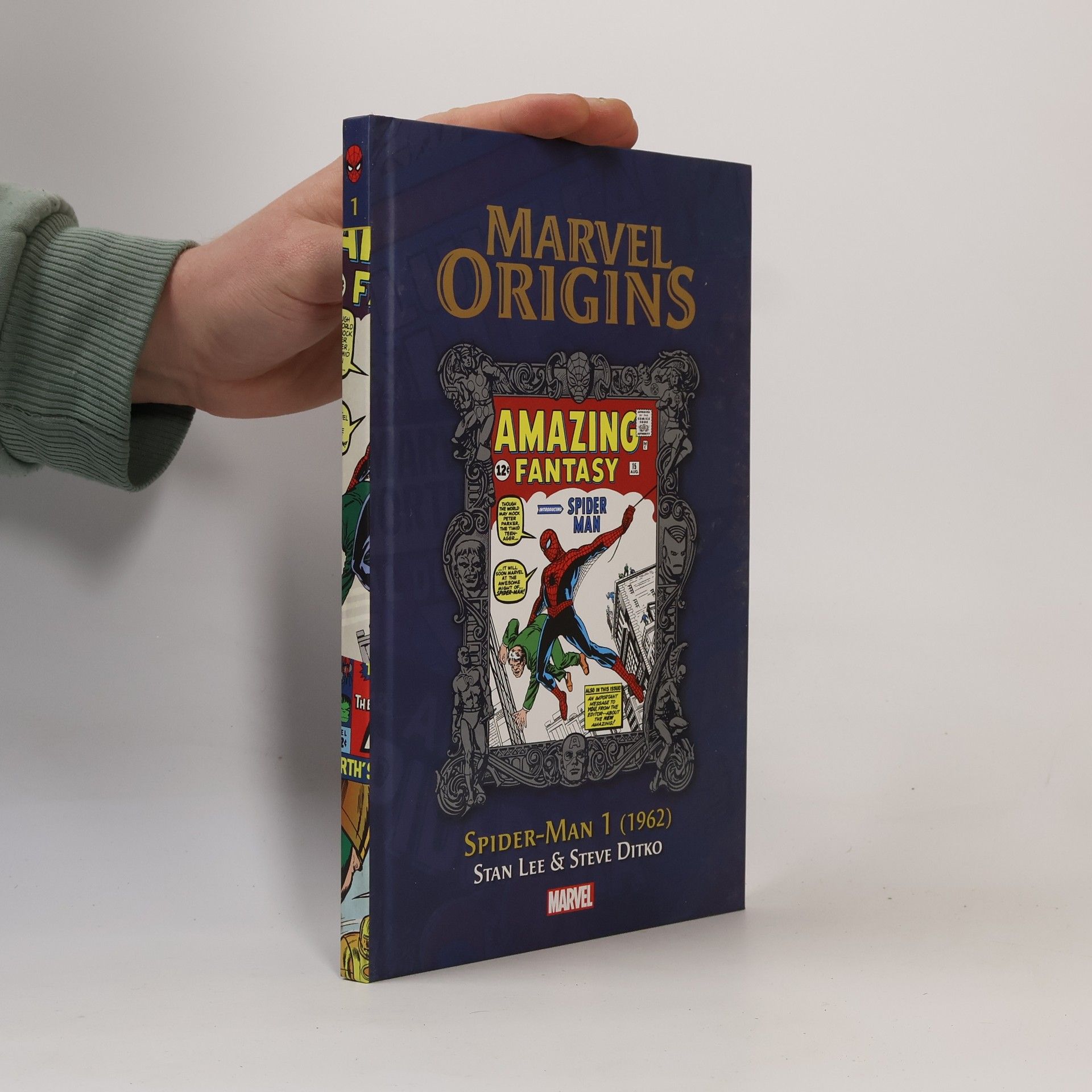 Stan Lee Marvel Origins 1. Spider-Man 1 (1962)