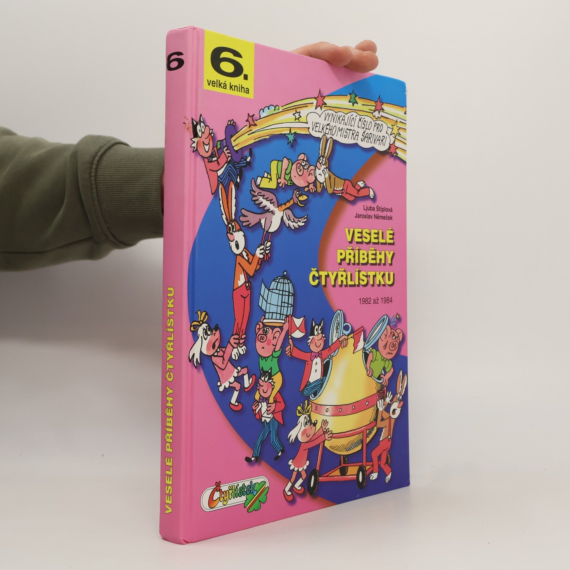 Jaroslav Němeček Veselé příběhy Čtyřlístku 1982-1984, 6. velká kniha