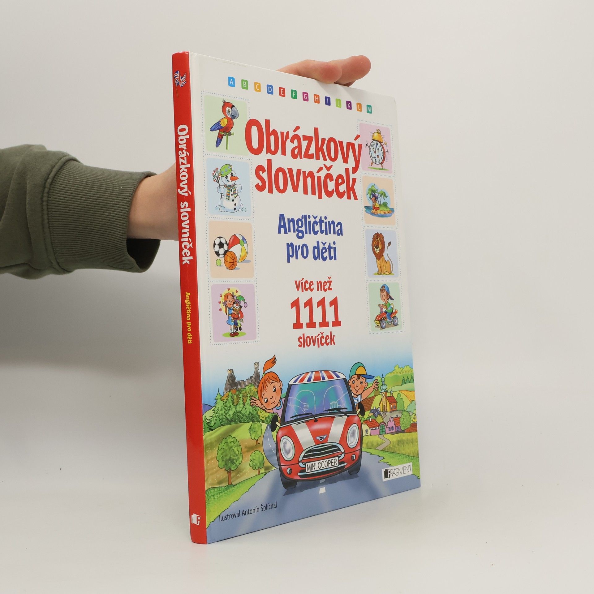 Obrázkový slovníček: angličtina pro děti: více než 1111 slovíček