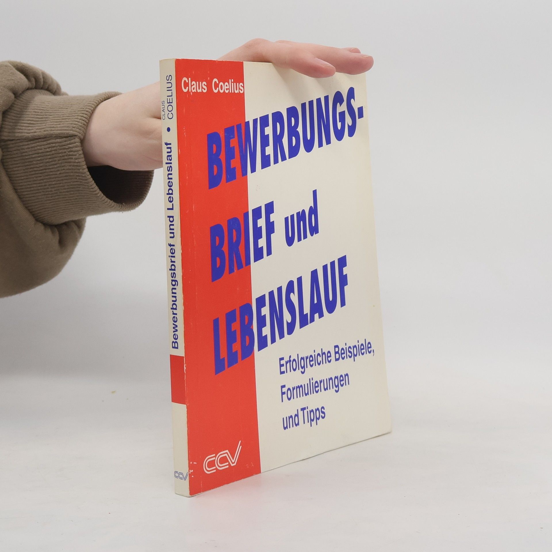 Claus Coelius Bewerbungsbrief und Lebenslauf