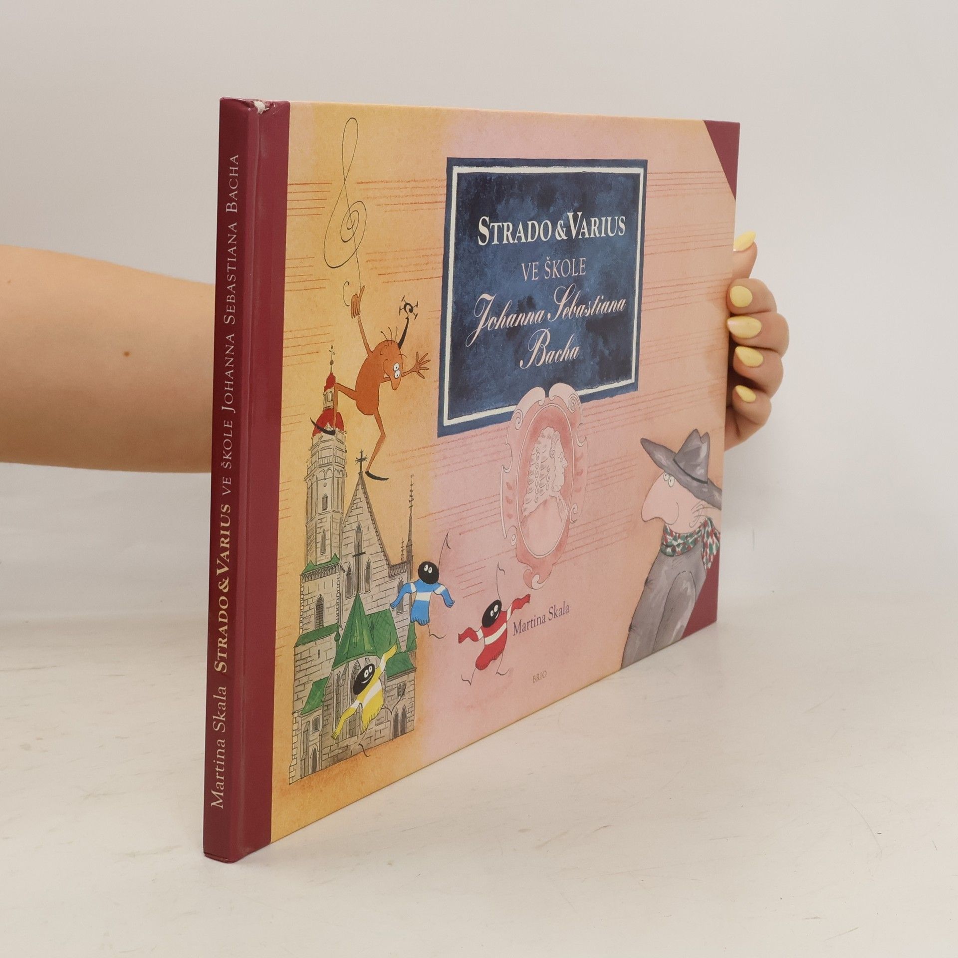 Martina Skala Strado & Varius ve škole Johanna Sebastiana Bacha