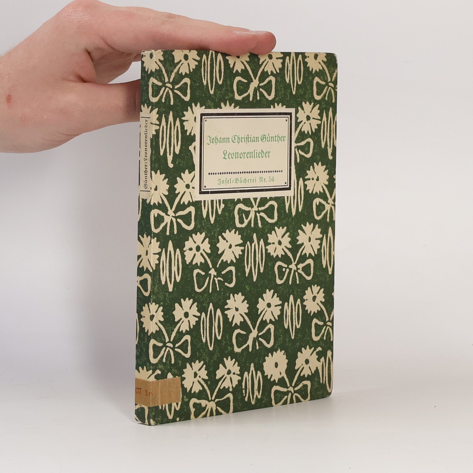 Johann Christian Günther Leonorenlieder